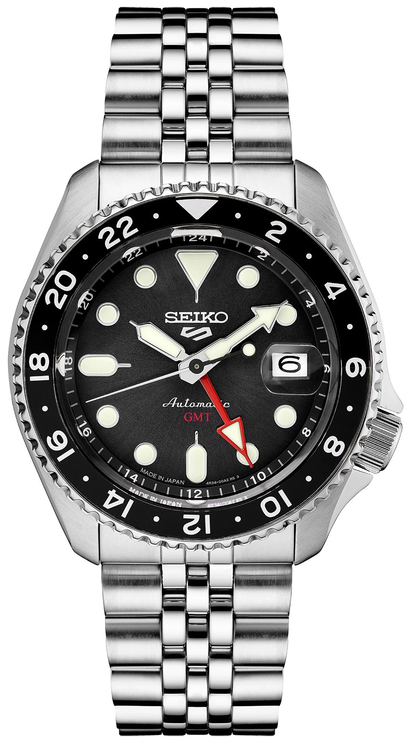 5 Sports GMT Black Grape SKX Re-Interpretation Seiko SSK001K1 