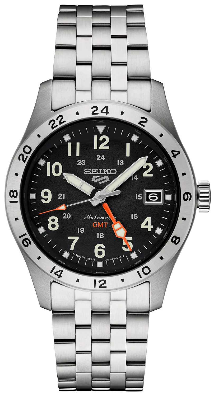 5 Sports Automatic Field Mechanical GMT Seiko SSK023K1 