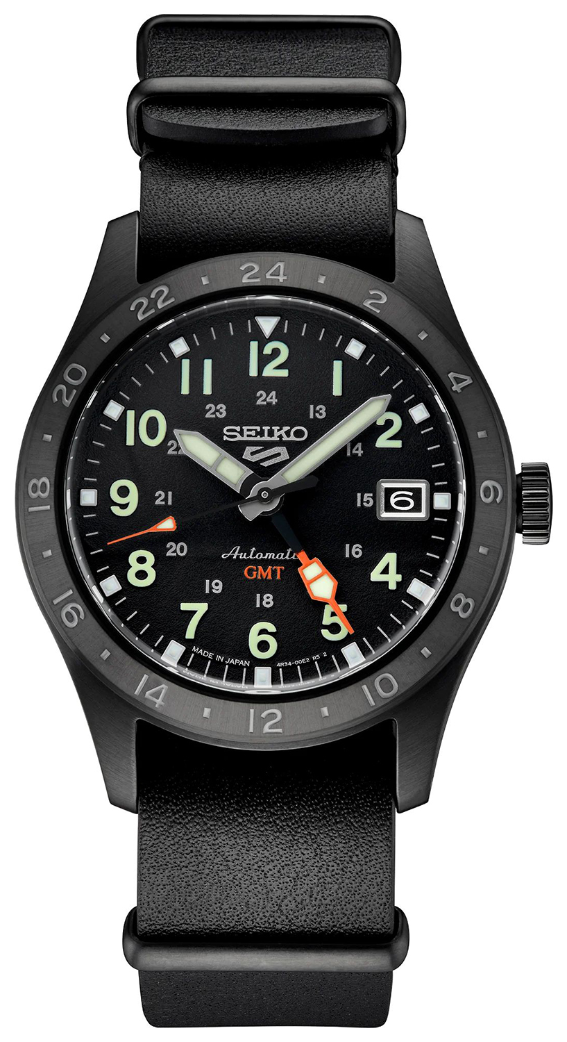 5 Sports Automatic Field Mechanical GMT Seiko SSK025K1 