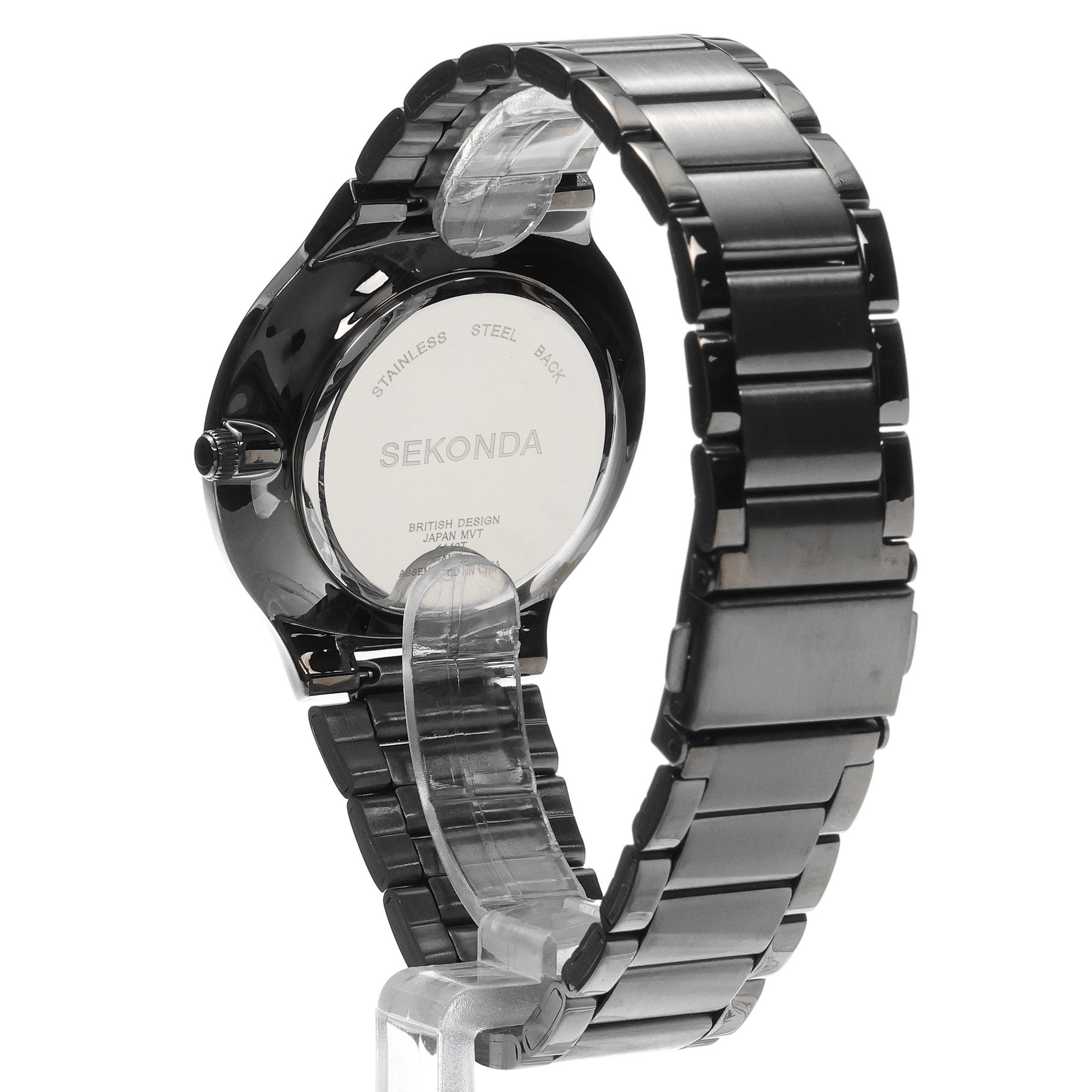Sekonda 1140 Classic klasyczny zegarek szary - miniatura 4