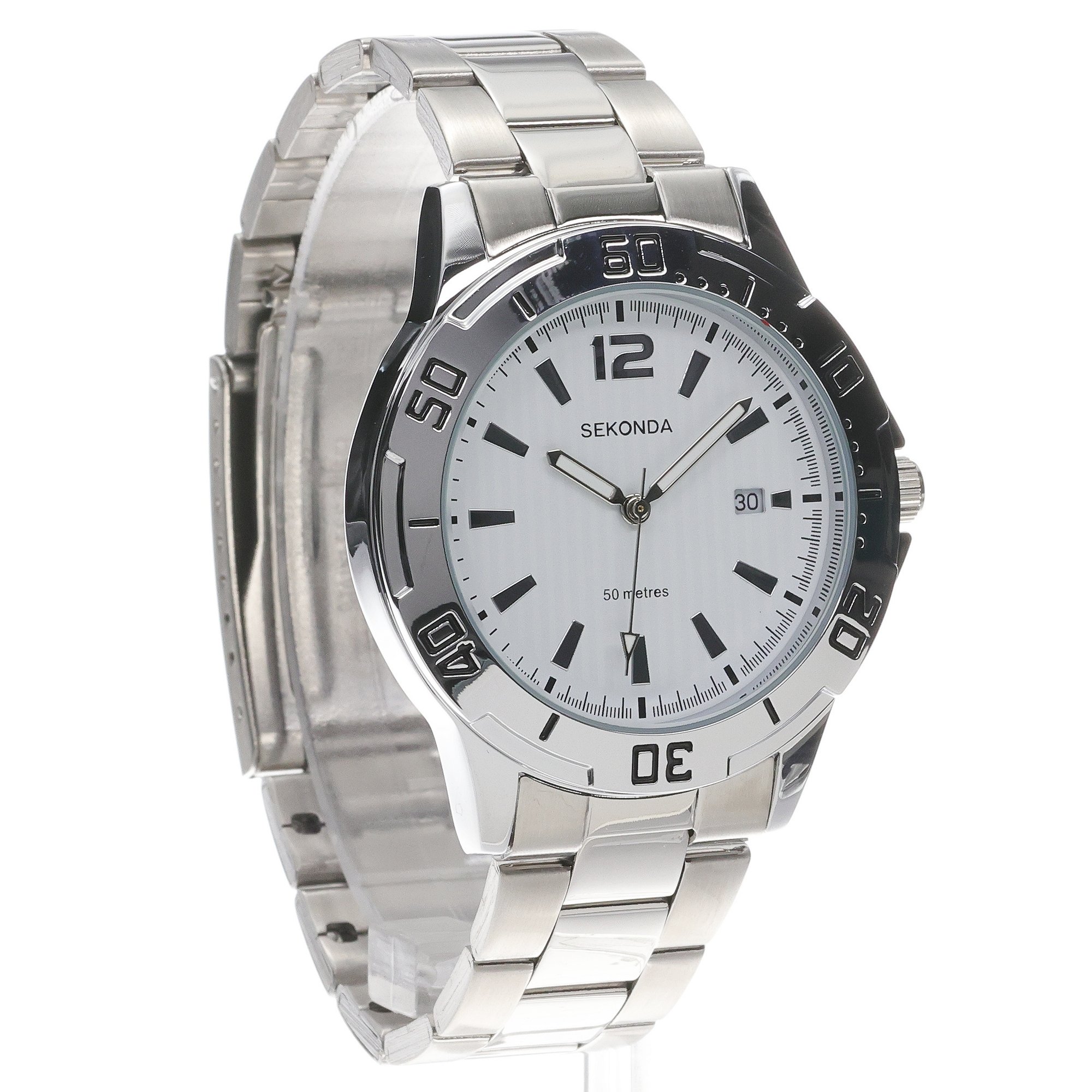Sekonda 1169 męski zegarek Classic bransoleta - miniatura 3