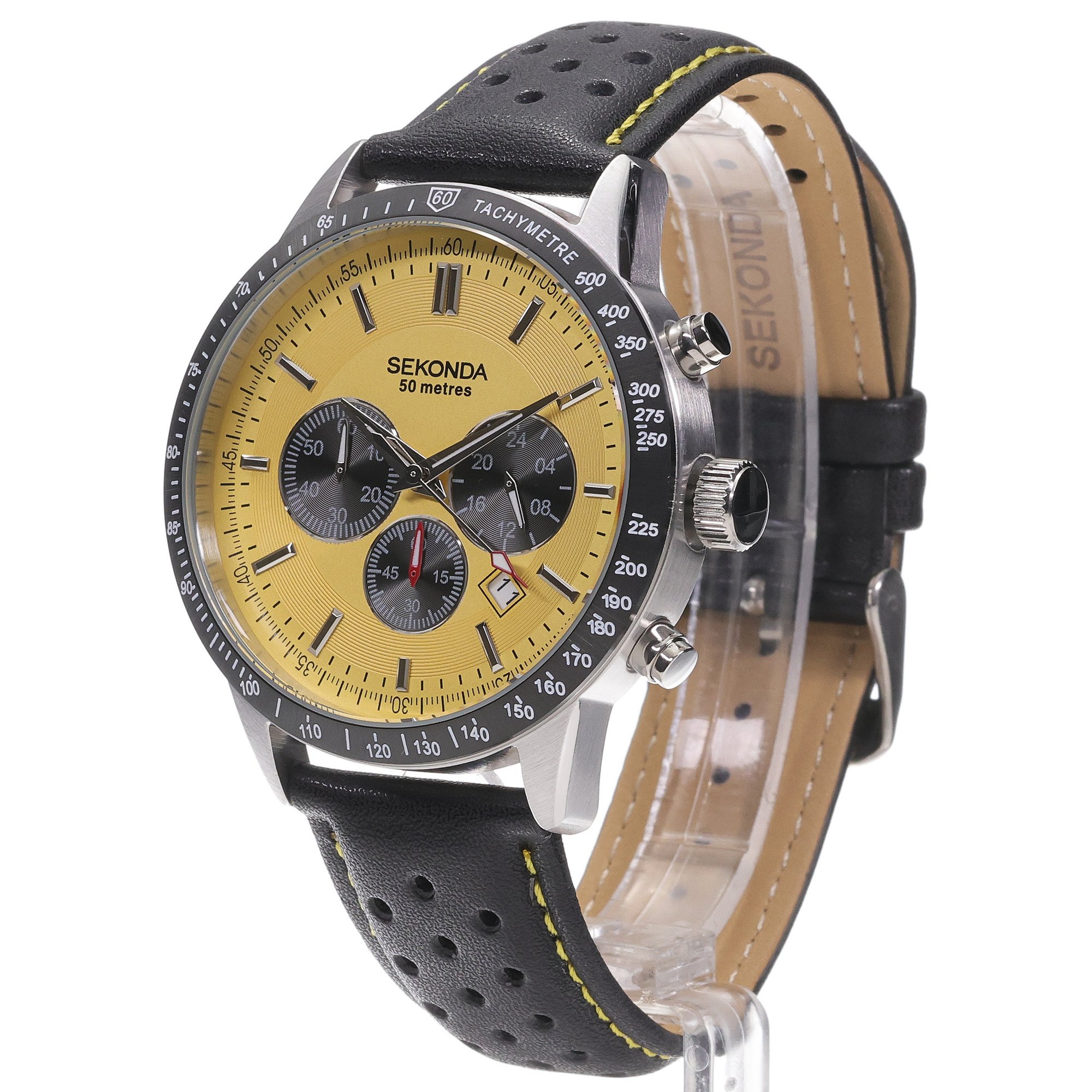 Sekonda 1395 zegarek sportowy Chronograph - miniatura 2