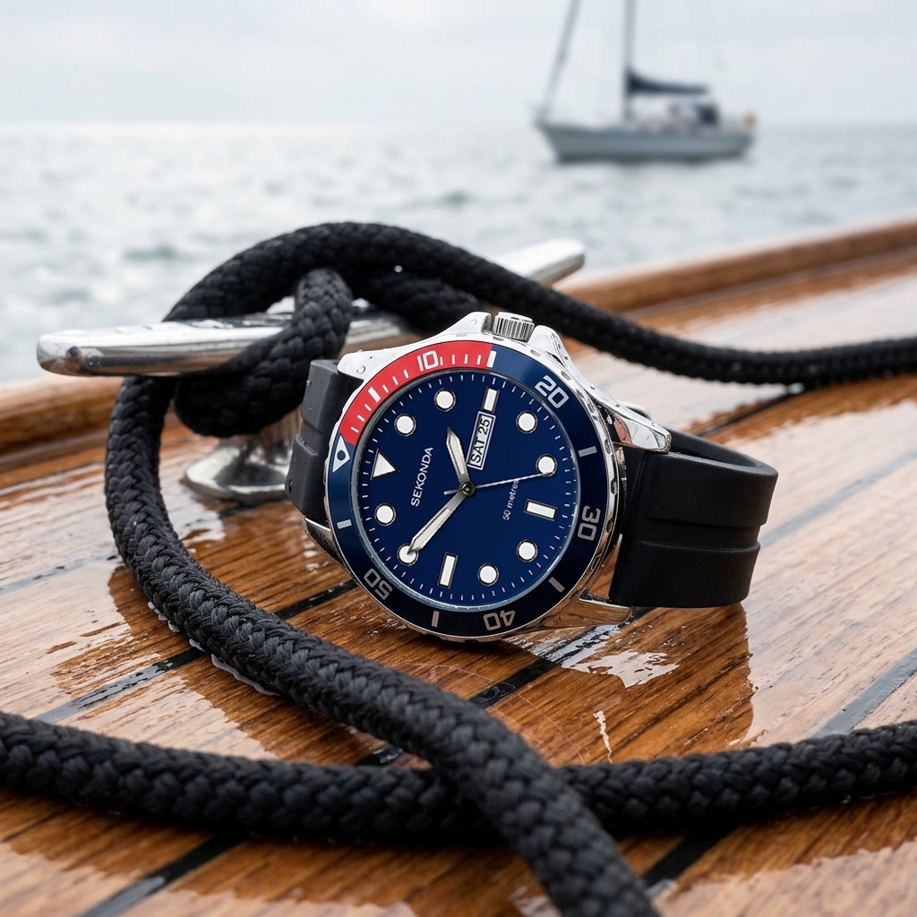 Sekonda 1580 zegarek męski Sports - miniatura 6