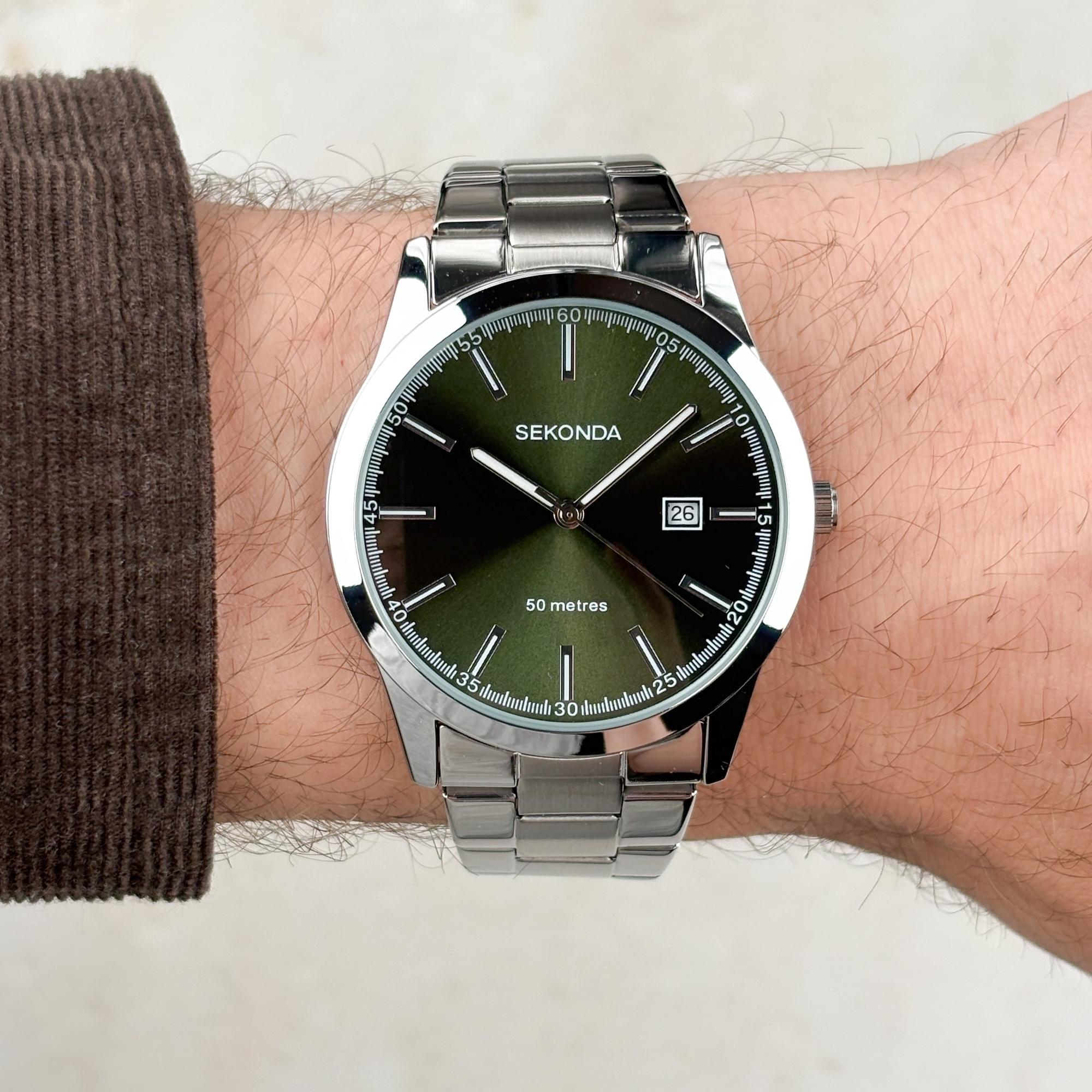 Sekonda 1946 zegarek męski klasyczny Classic bransoleta - miniatura 10