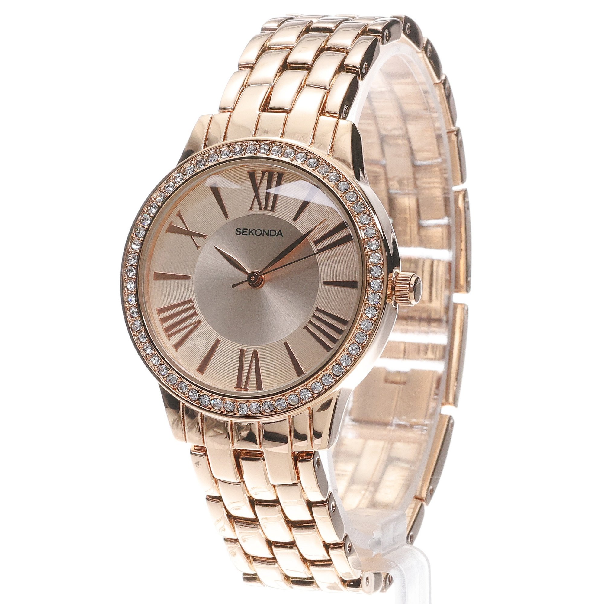 Sekonda 2400 zegarek damski fashion-modowy Dress bransoleta - miniatura 2