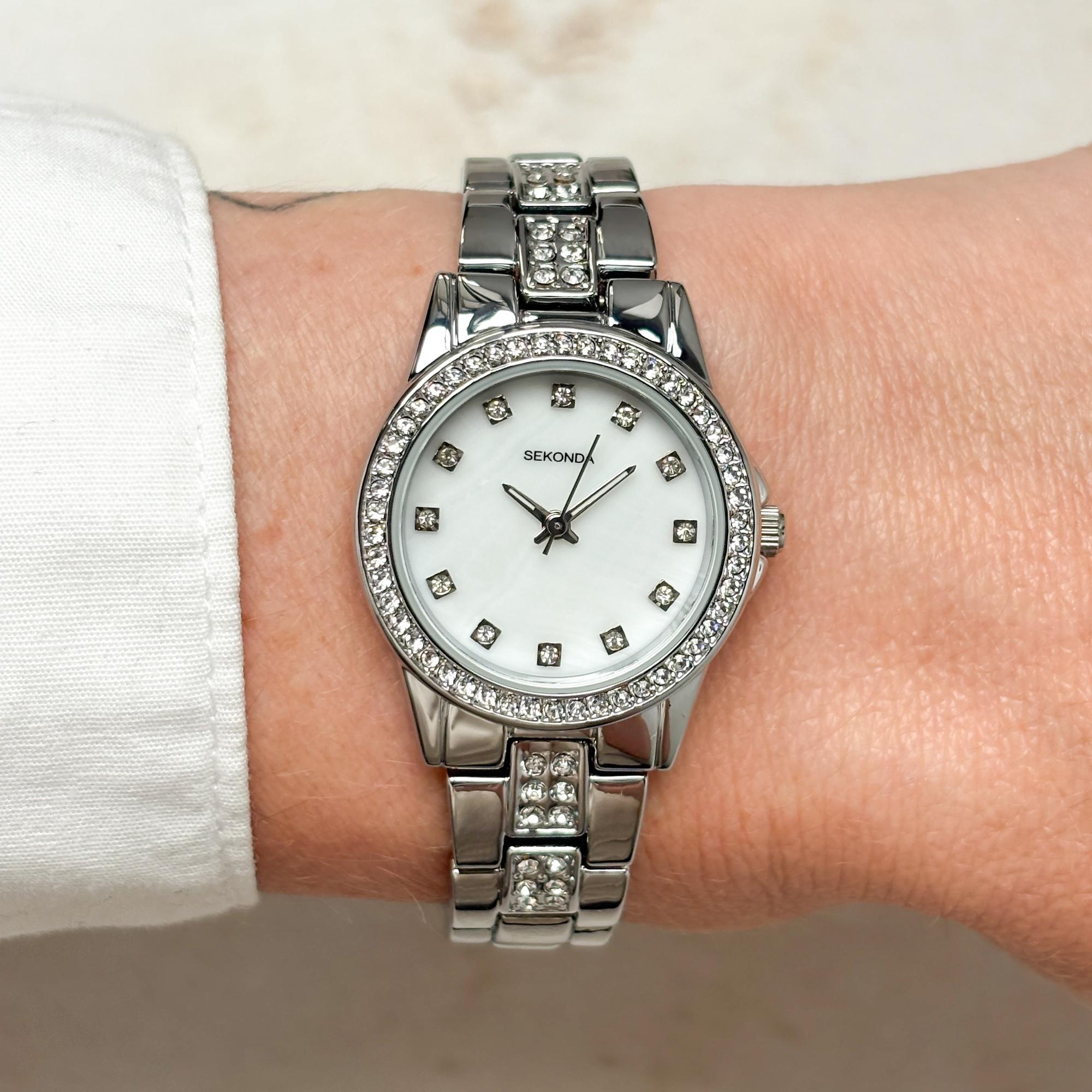 Sekonda 2841 Fashion klasyczny zegarek srebrny - miniatura 9