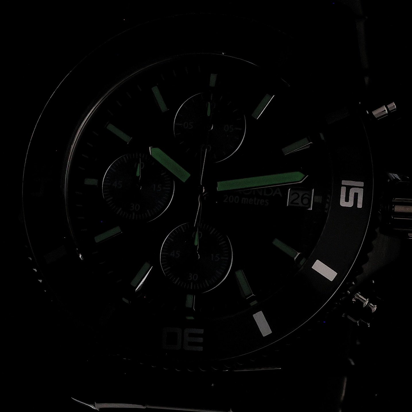 Sekonda 30116 Sports sportowy zegarek srebrny