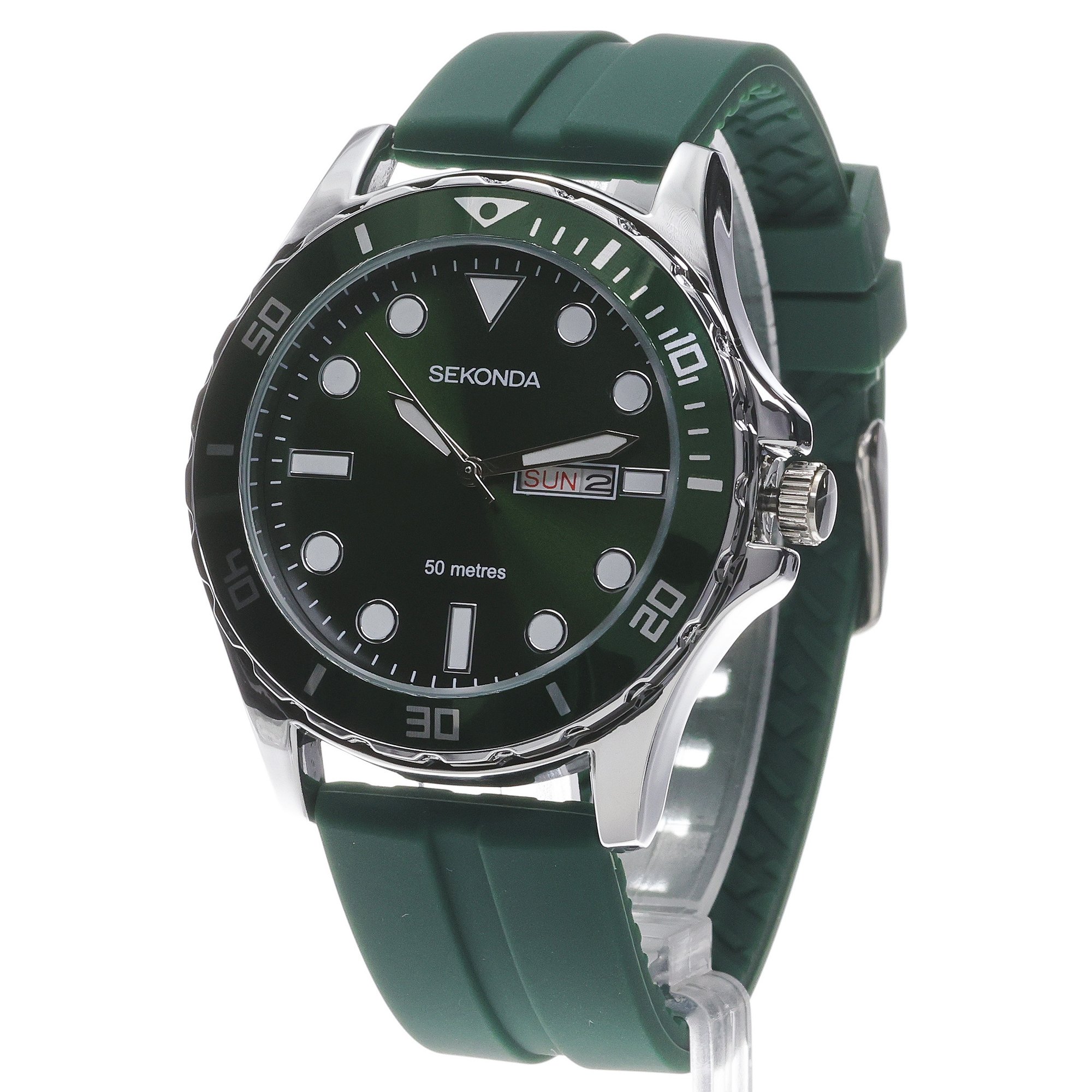 Sekonda 30119 Classic zegarek męski klasyczny mineralne - miniatura 2
