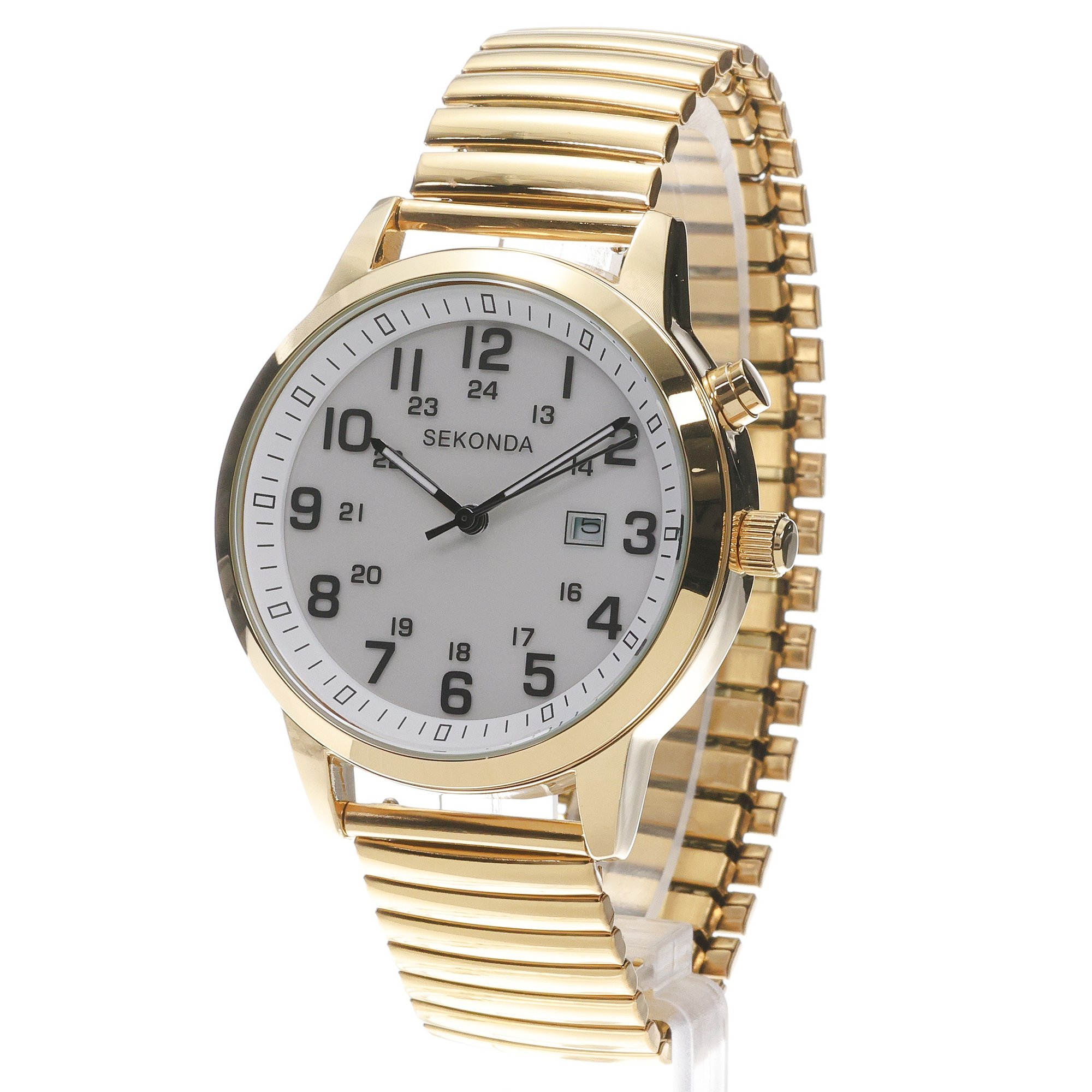 Sekonda 30128 Classic zegarek męski klasyczny mineralne - miniatura 2