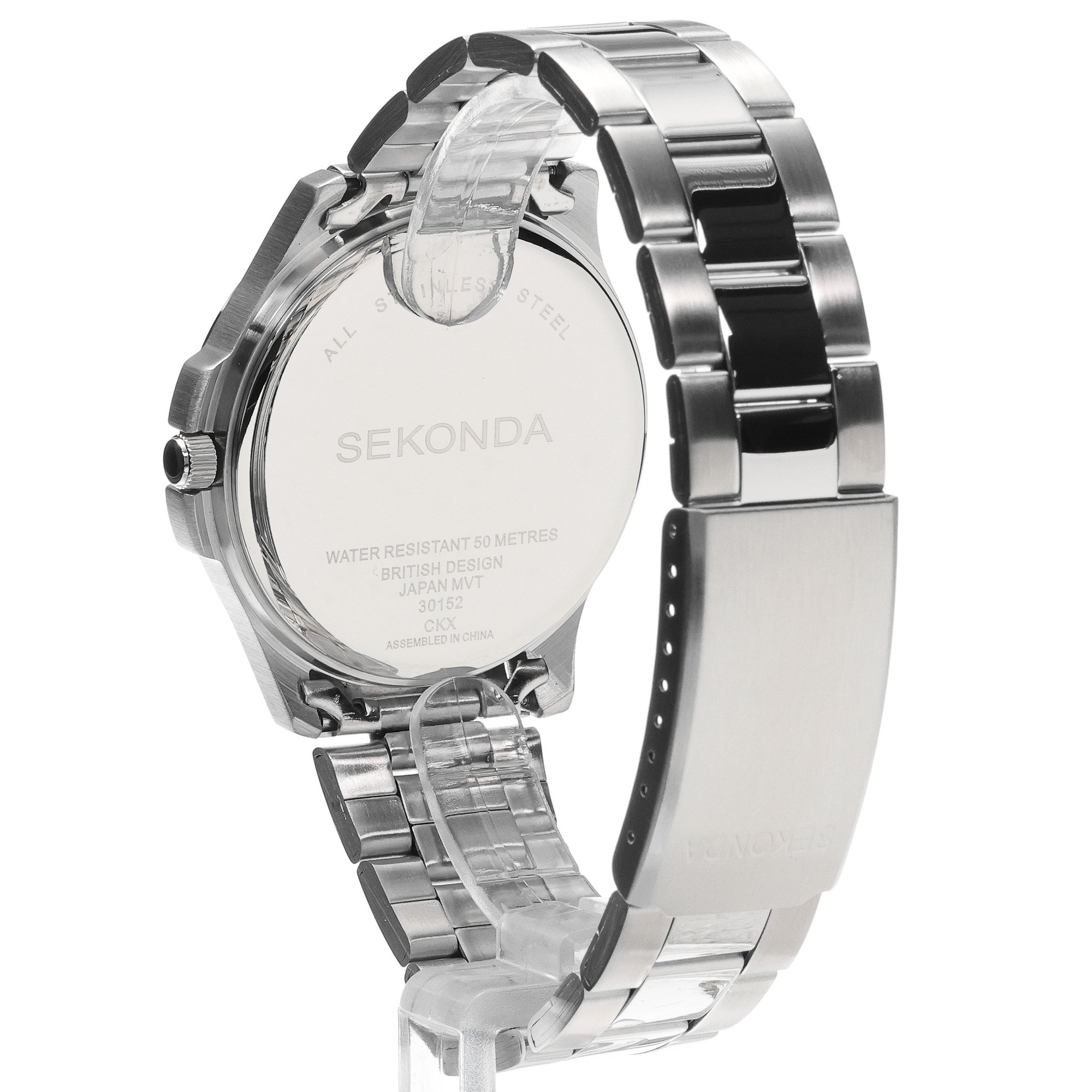 Sekonda 30152 Classic zegarek męski klasyczny mineralne - miniatura 4