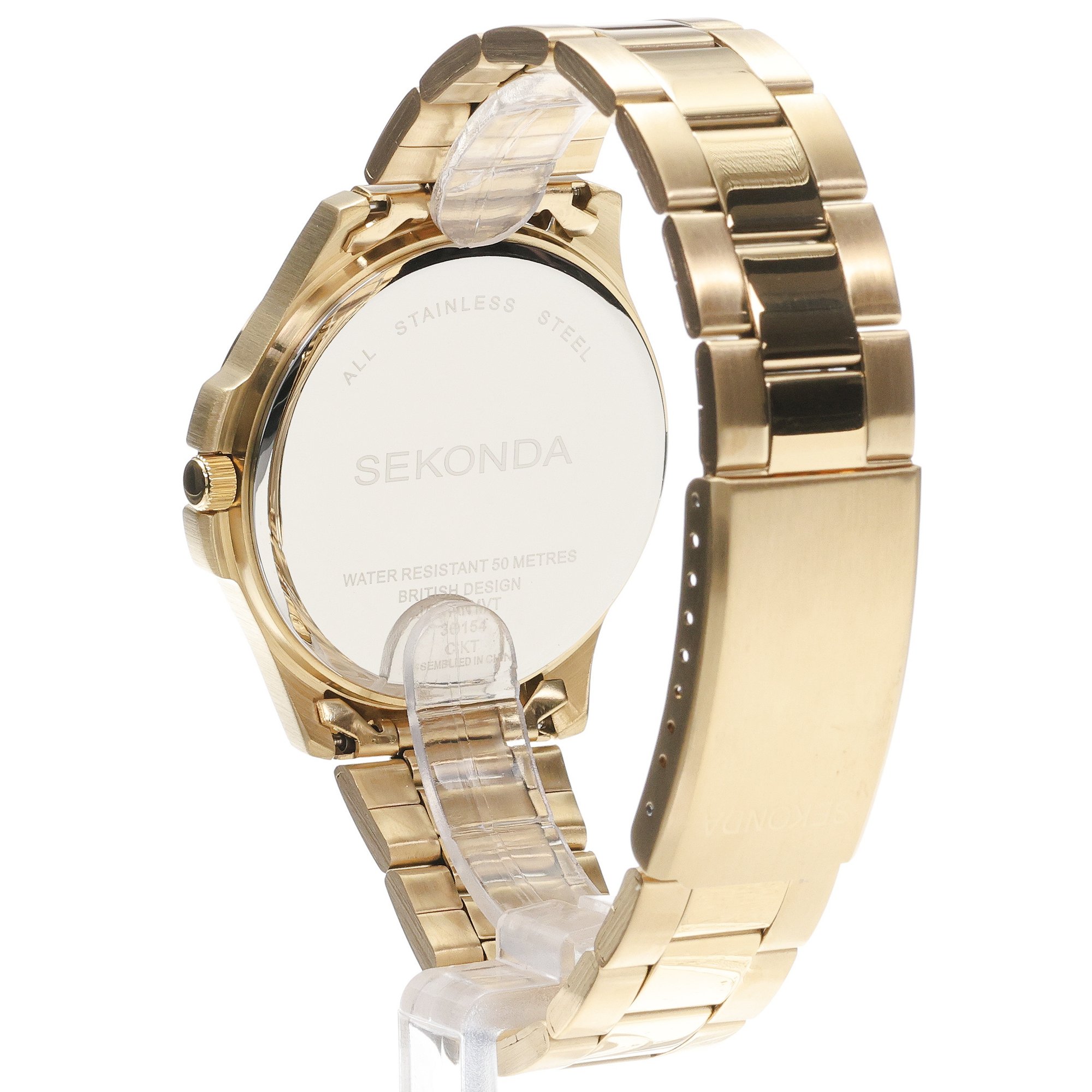 Sekonda 30154 Classic zegarek męski klasyczny mineralne - miniatura 4