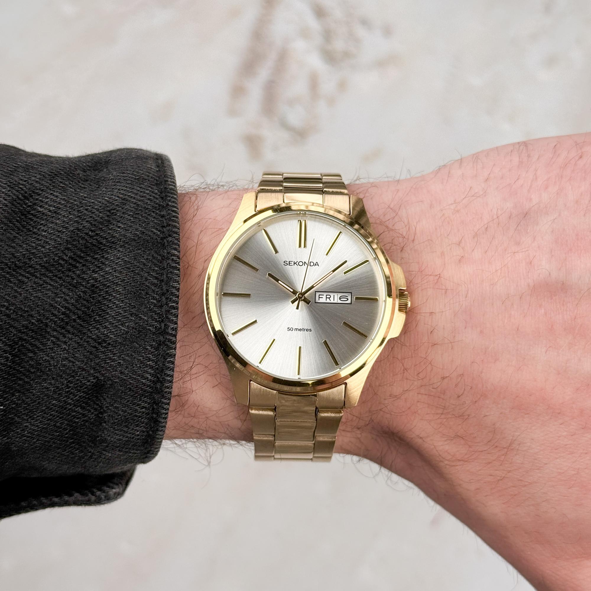 Sekonda 30154 zegarek męski klasyczny Classic bransoleta - miniatura 10