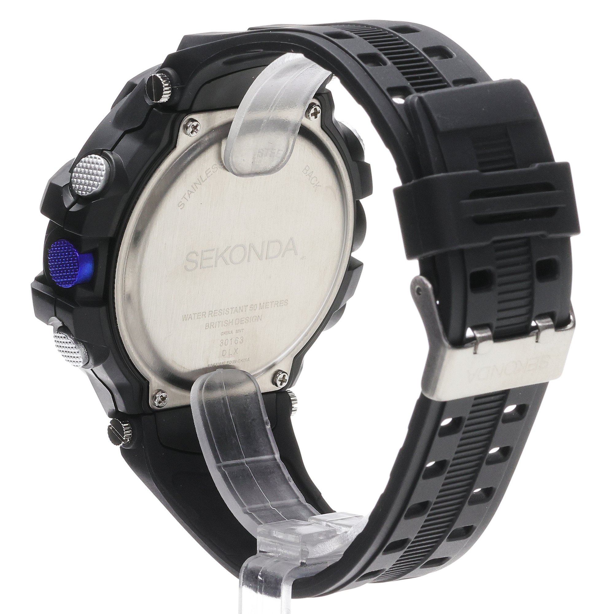 Sekonda 30163 Digital zegarek męski sportowy z tworzywa sztucznego - miniatura 4