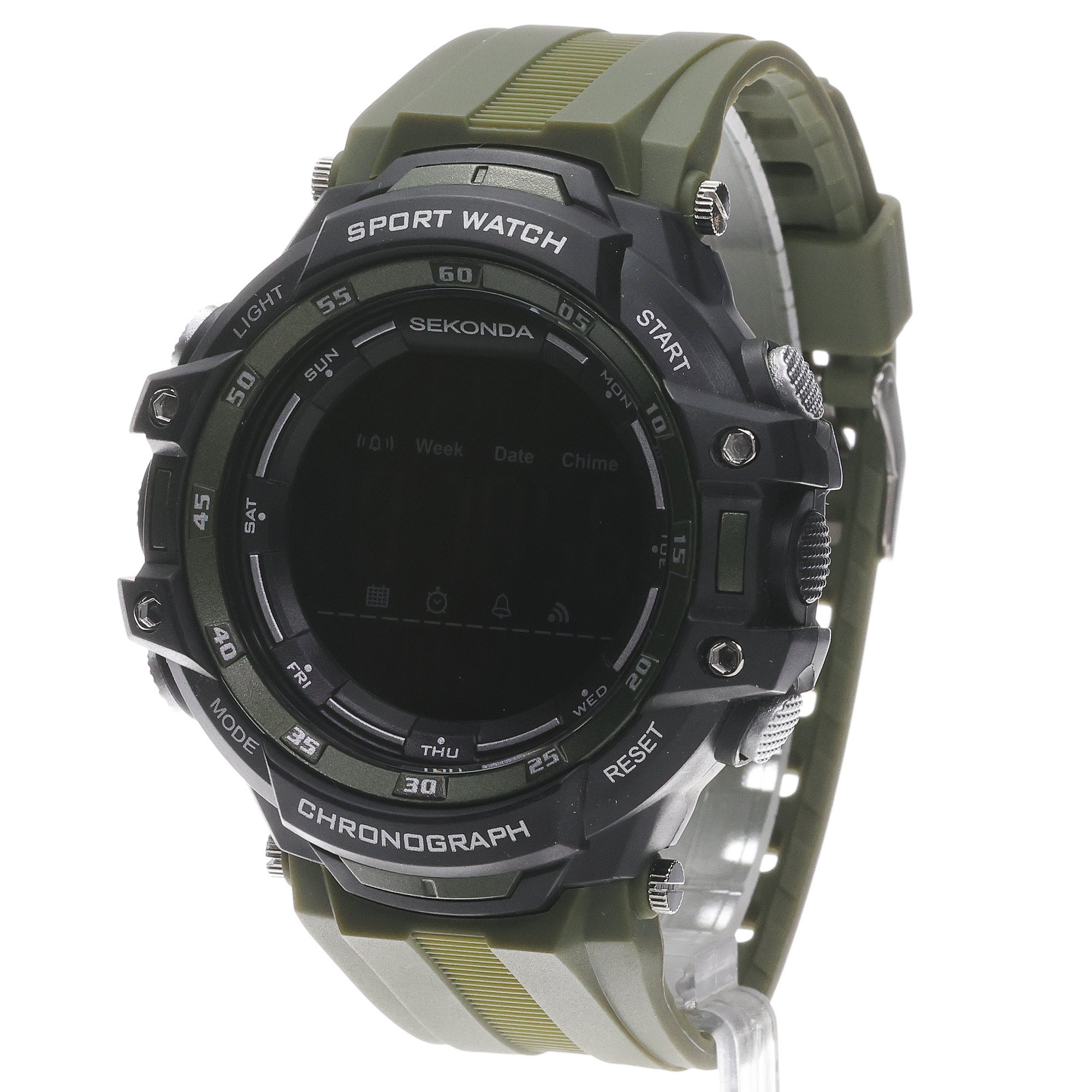 Sekonda 30165 zegarek męski sportowy Digital pasek - miniatura 2