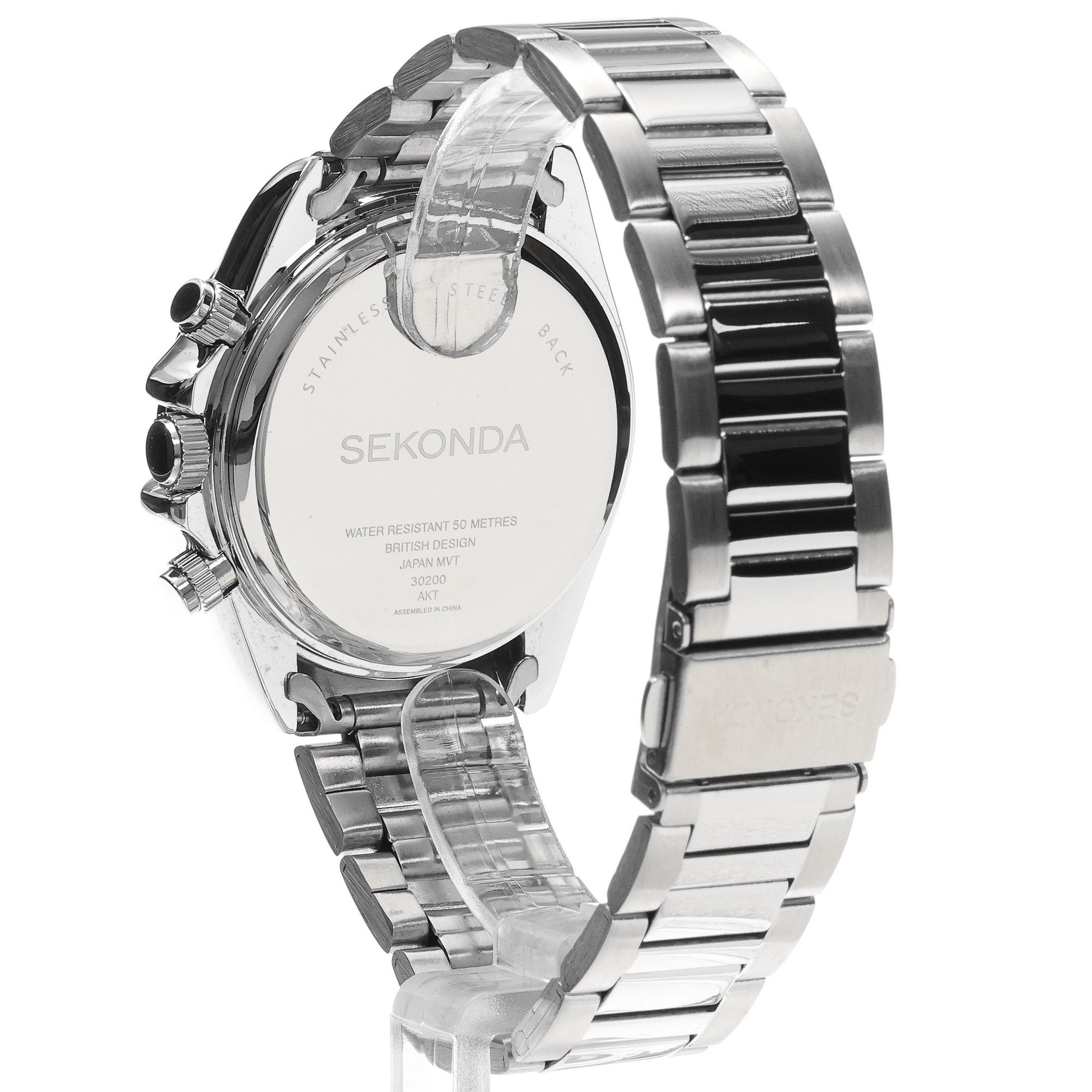 Sekonda 30200 zegarek Chronograph z chronograf - miniatura 4