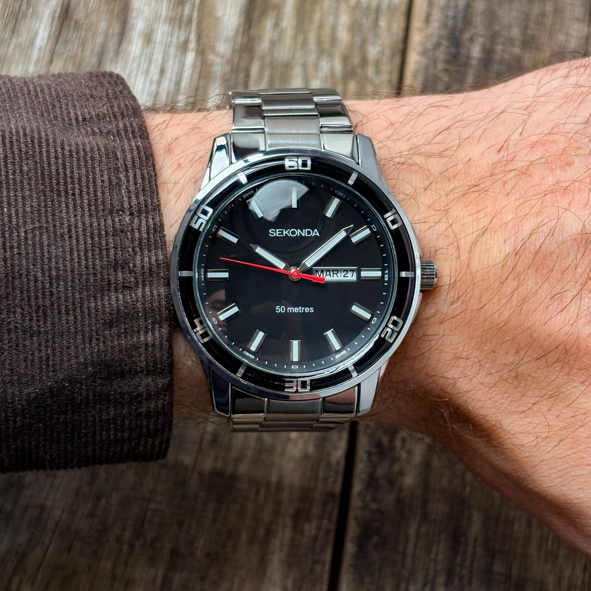 Sekonda 30204 zegarek męski klasyczny Classic bransoleta - miniatura 10