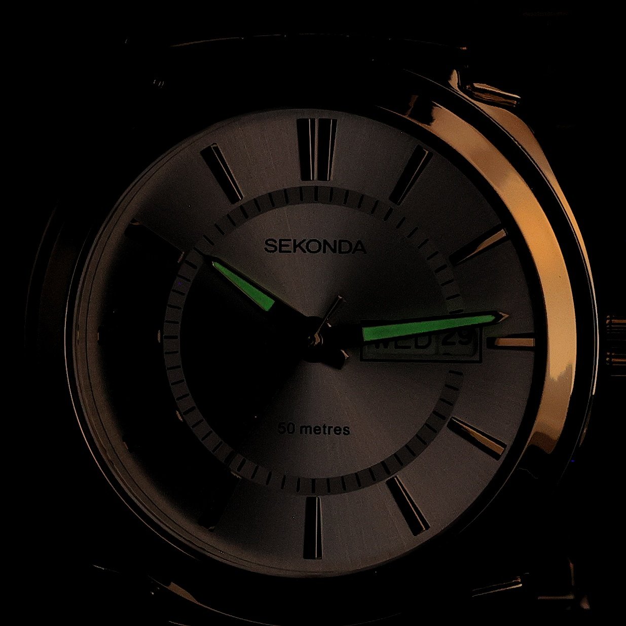 Sekonda 3450 Classic zegarek męski klasyczny mineralne - miniatura 5