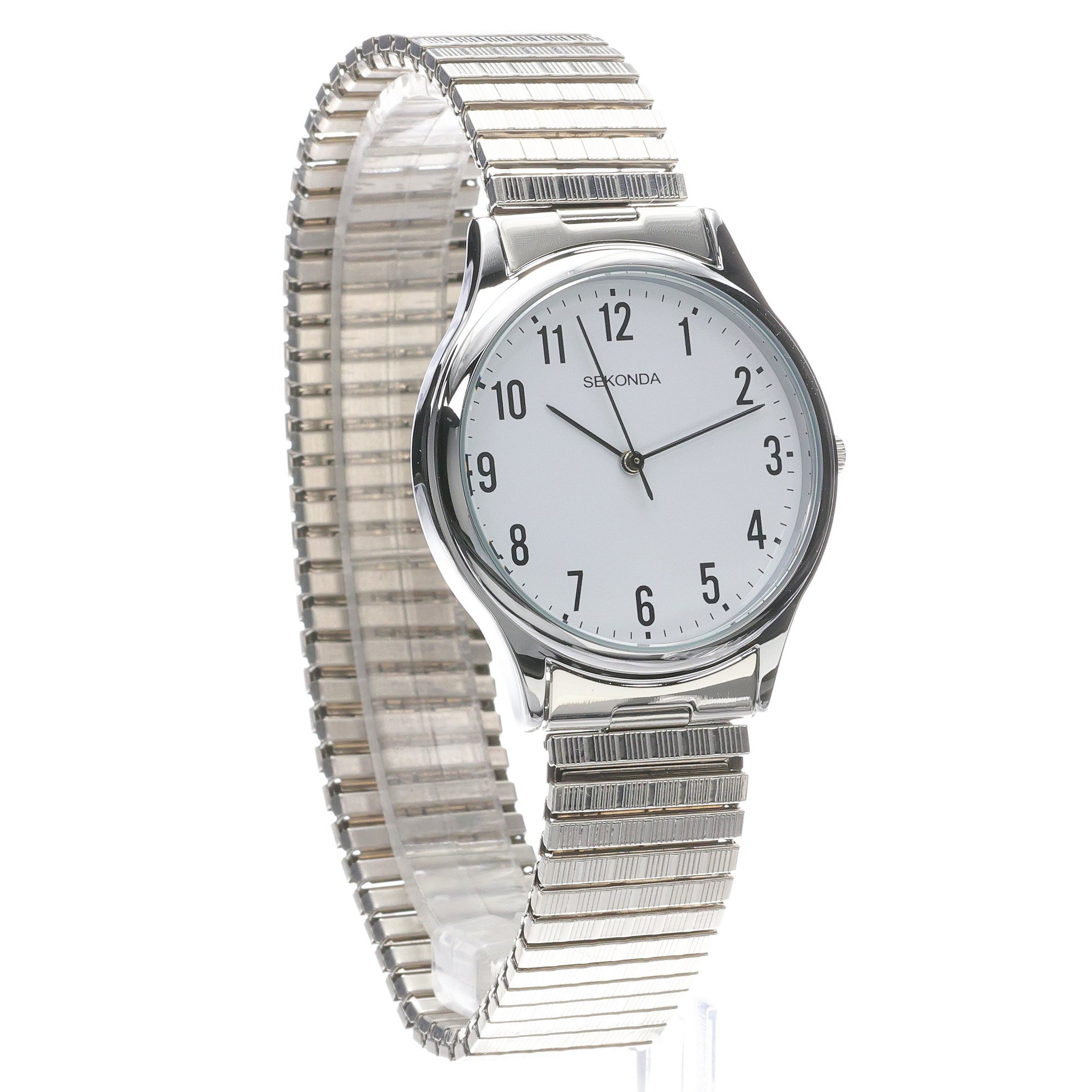 Sekonda 3751 zegarek srebrny klasyczny Classic bransoleta - miniatura 3
