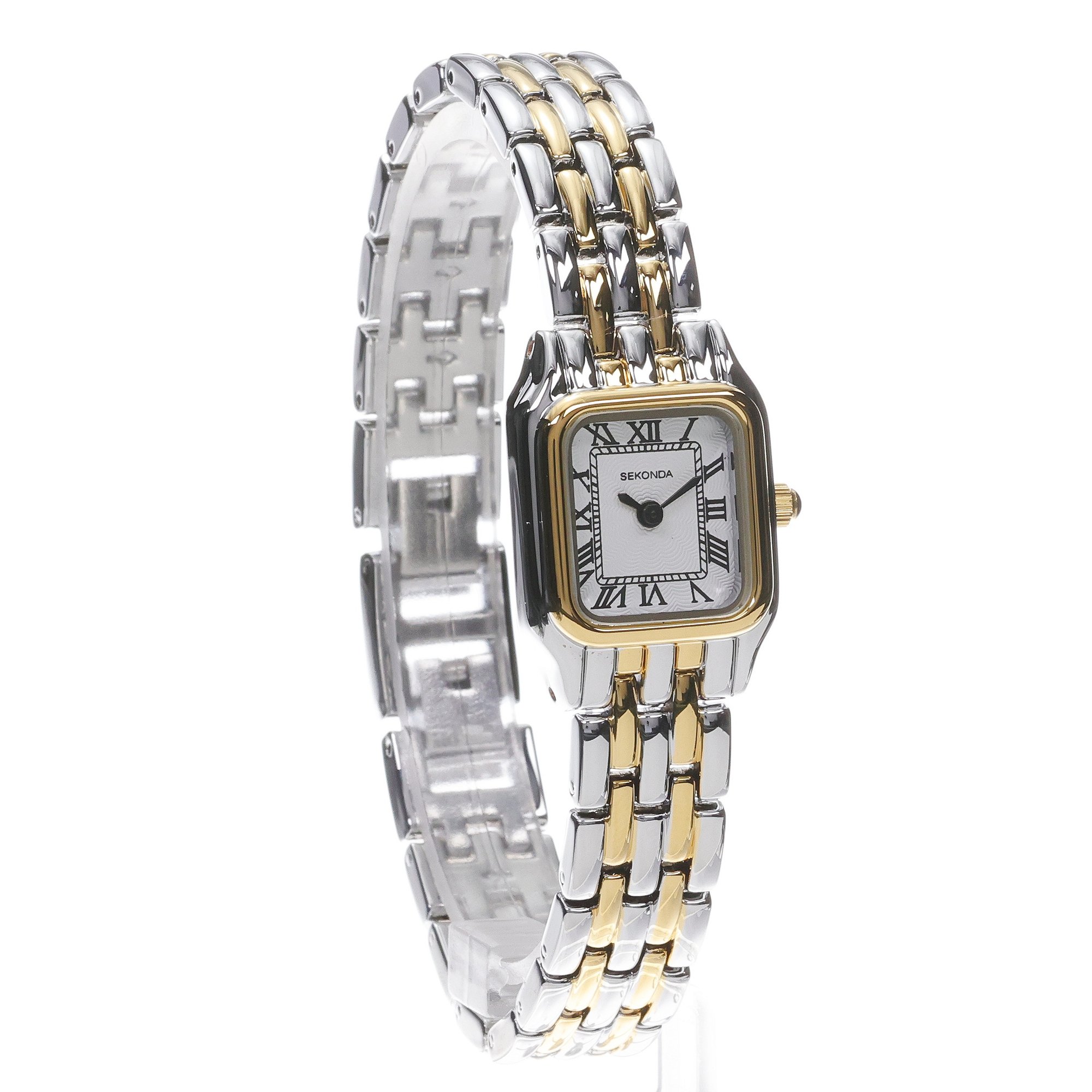 Sekonda 40125 Classic klasyczny zegarek srebrny - miniatura 3