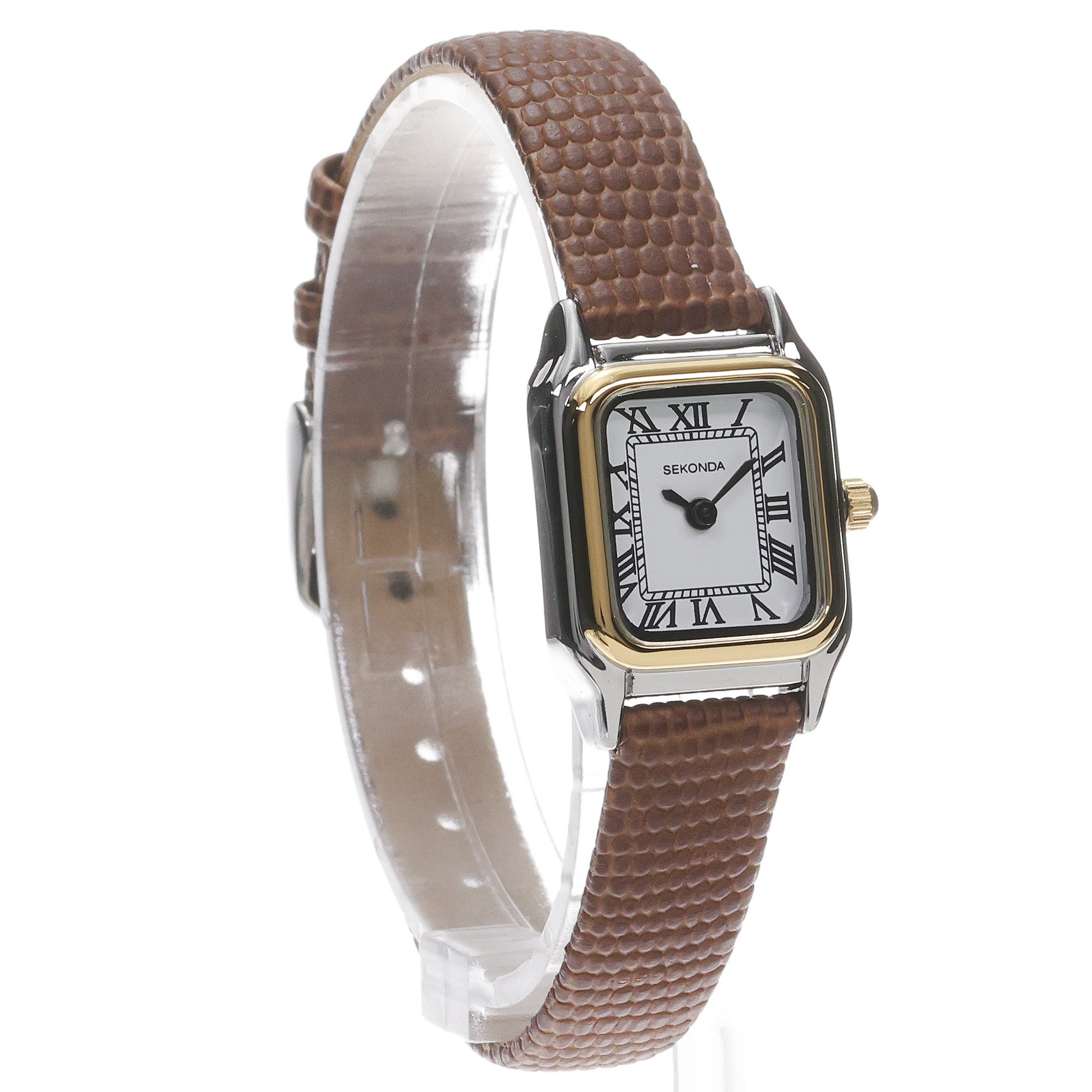 Sekonda 40294 Classic klasyczny zegarek srebrny - miniatura 3