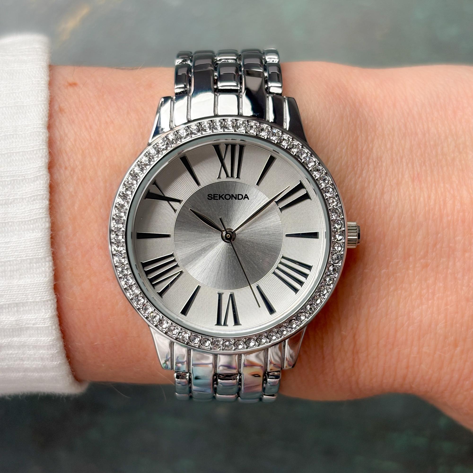 Sekonda 40348 zegarek damski Classic srebrny - miniatura 12