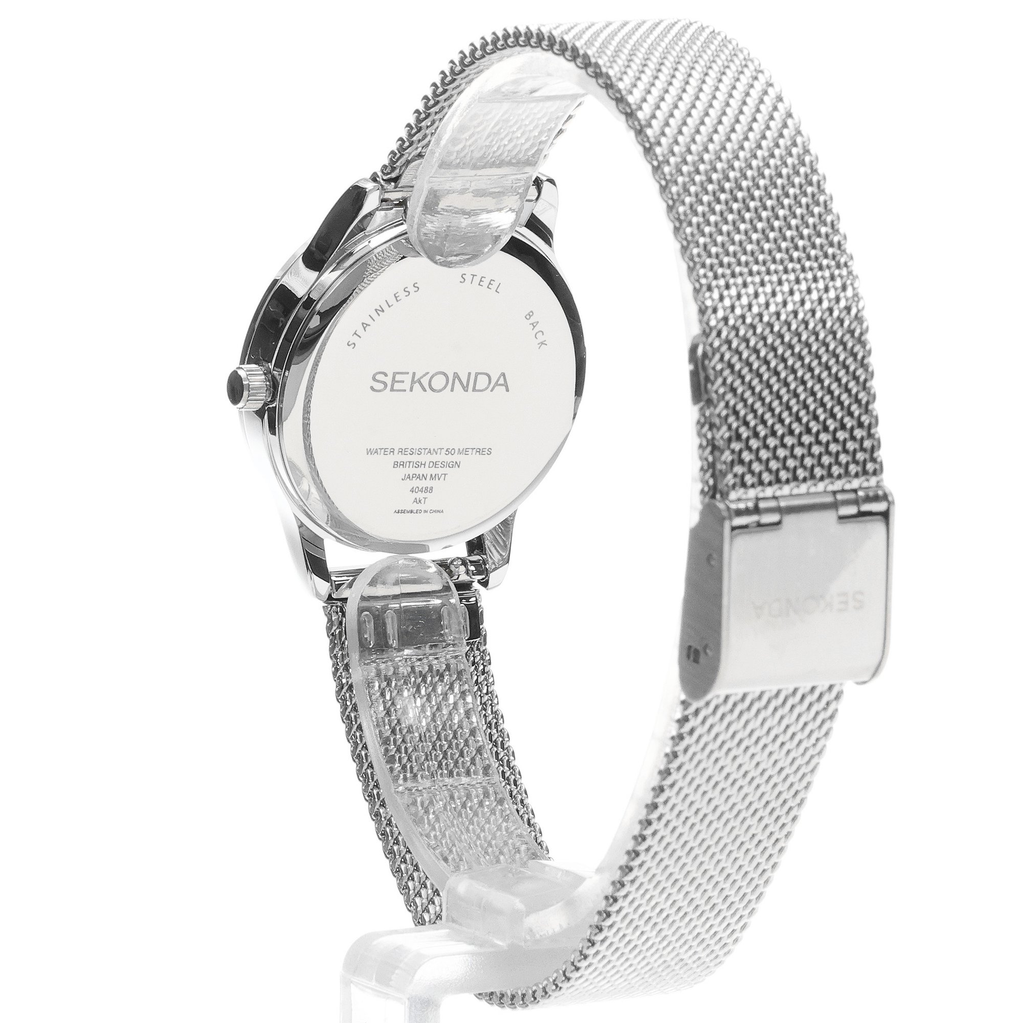 Sekonda 40488 Modern zegarek damski klasyczny mineralne - miniatura 4