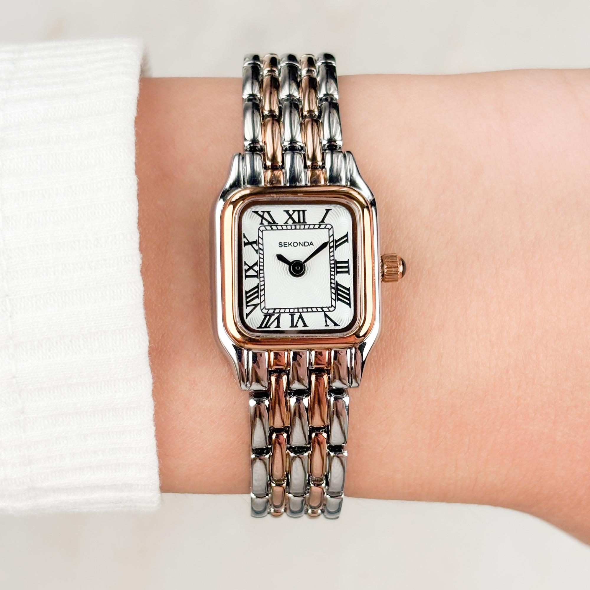 Sekonda 40555 Dress klasyczny zegarek srebrny - miniatura 9
