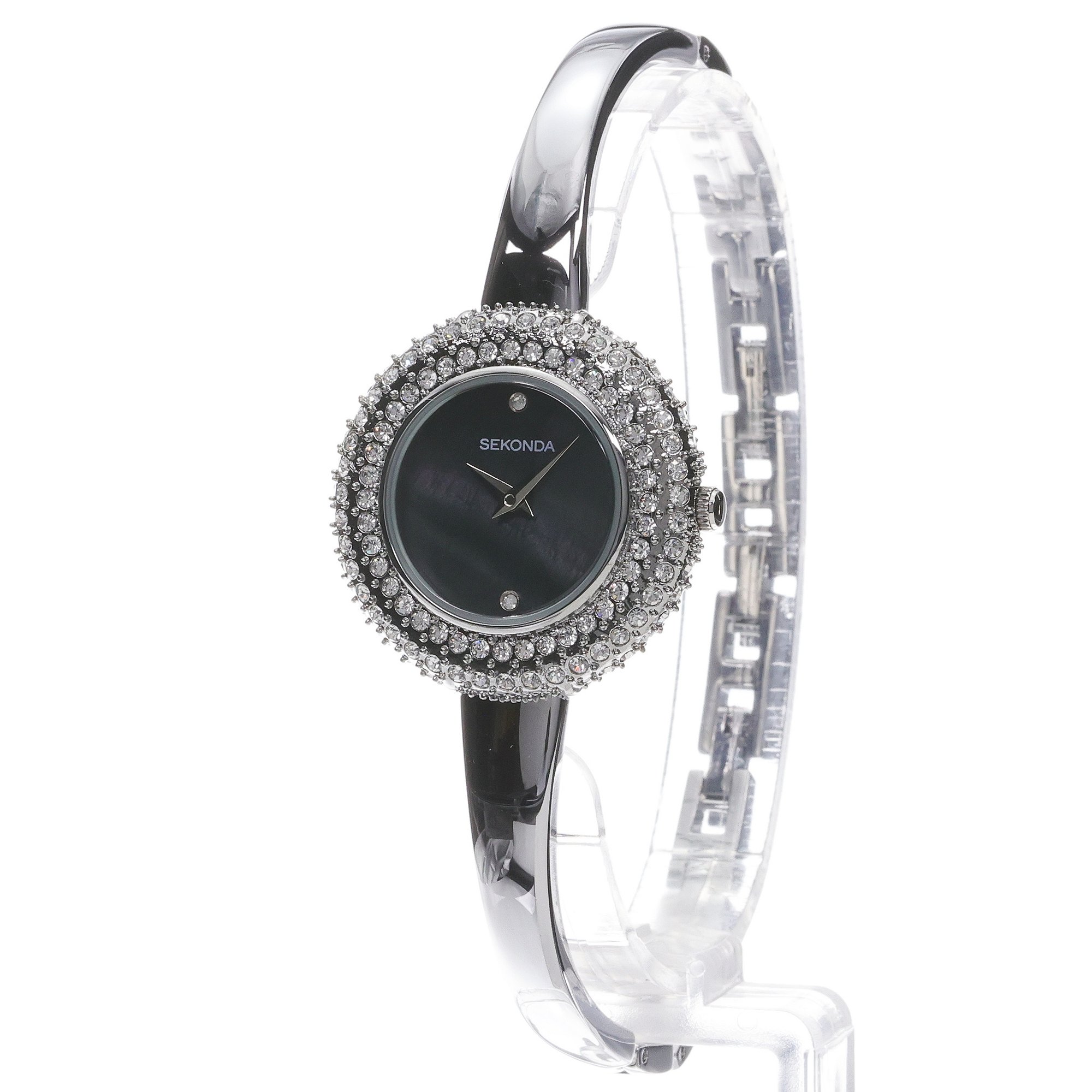 Sekonda 40630 Dress fashion-modowy zegarek srebrny - miniatura 2