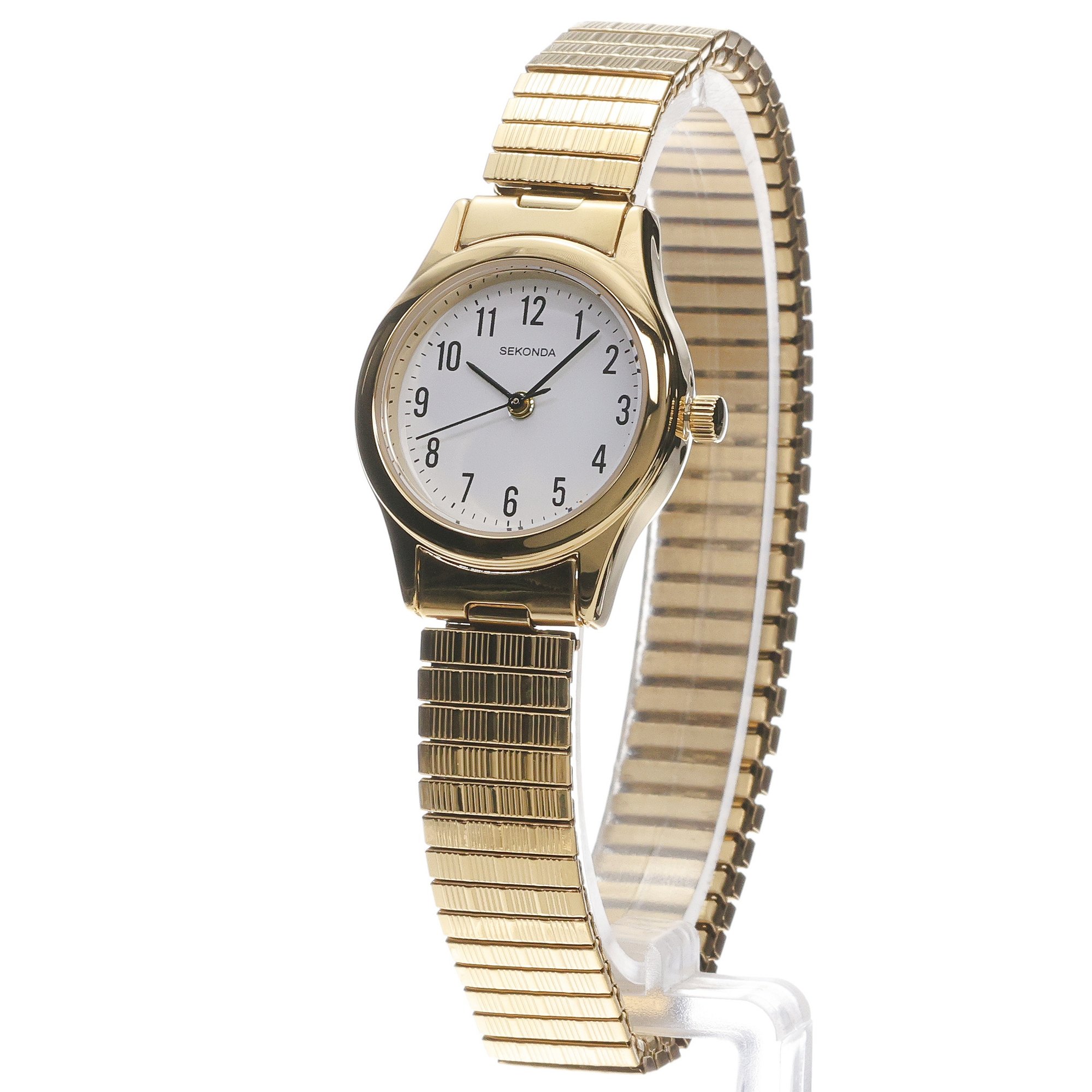 Sekonda 4602 Classic klasyczny zegarek złoty - miniatura 2