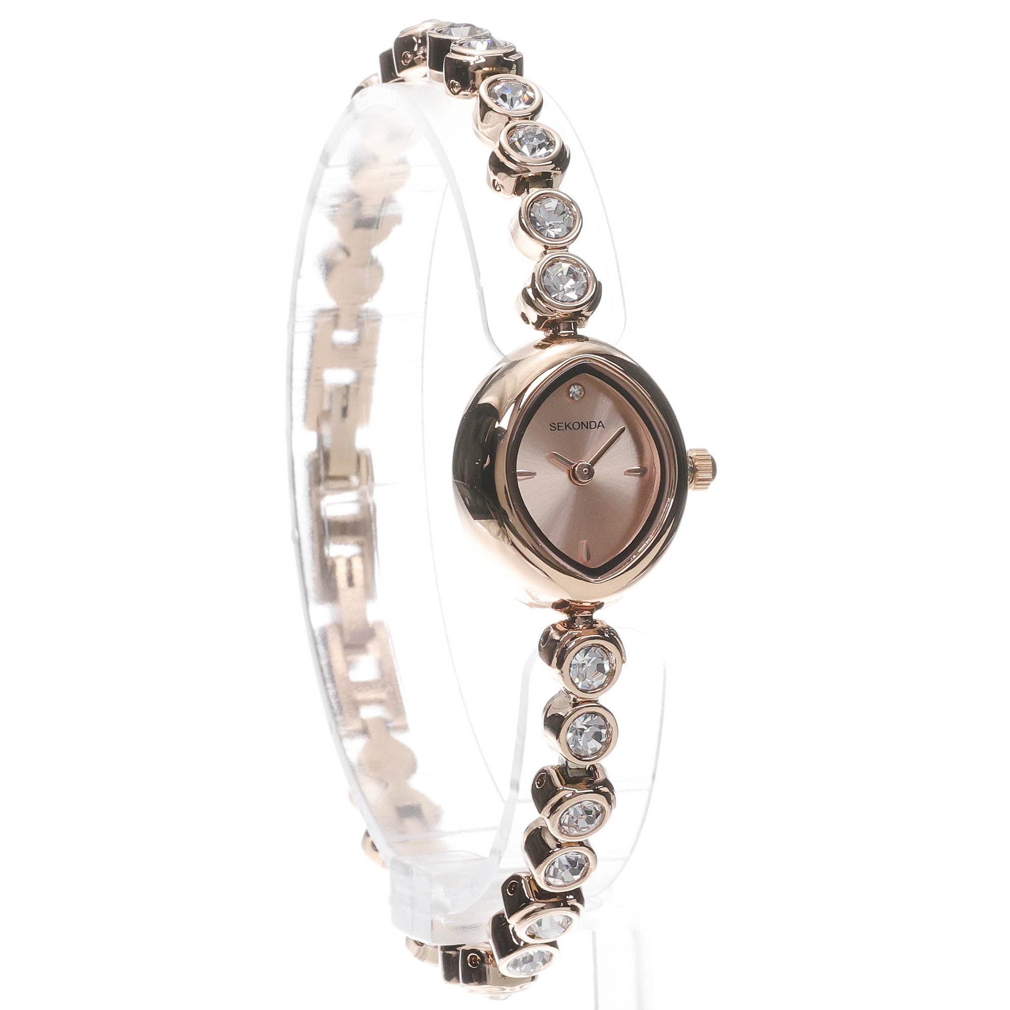 Sekonda 49035 Dress Dress Gift Set zegarek damski elegancki mineralne - miniatura 3