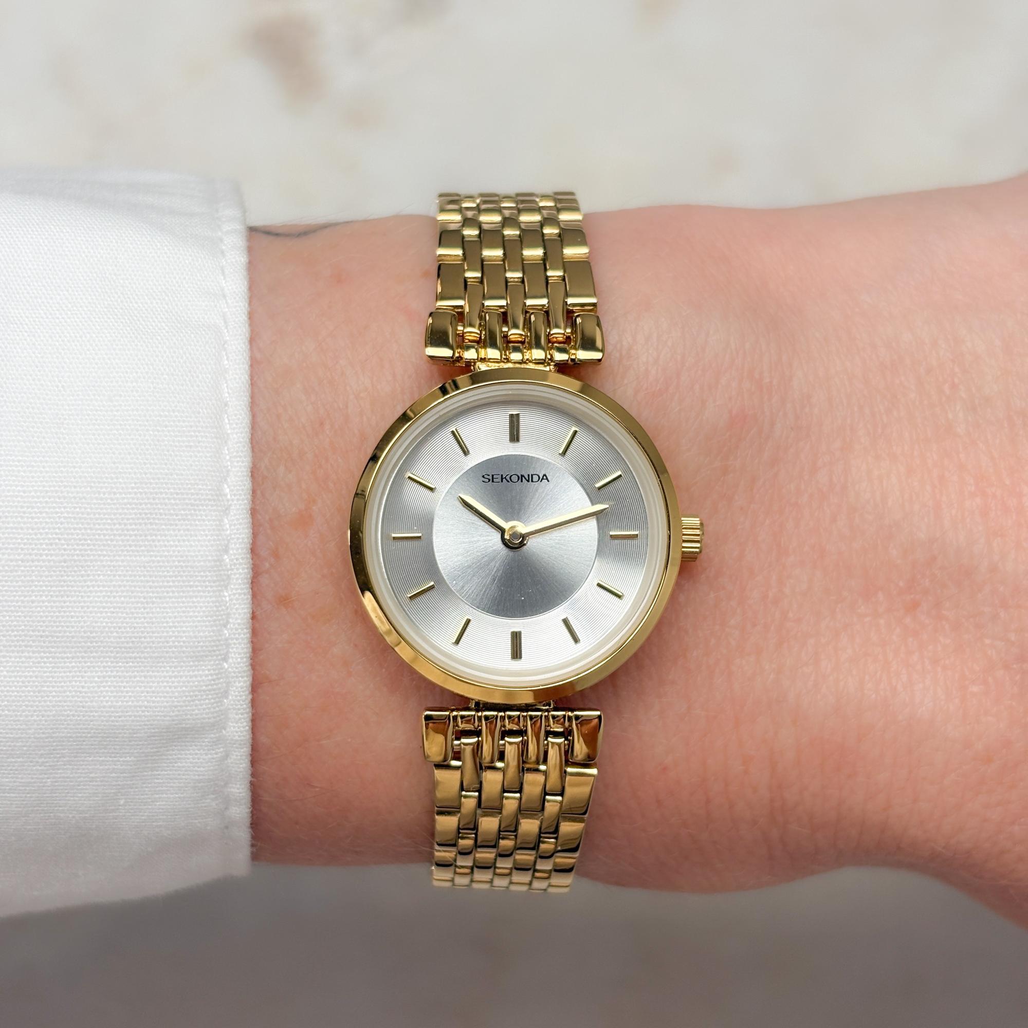 Sekonda SEK2679G damski zegarek Dress bransoleta - miniatura 6