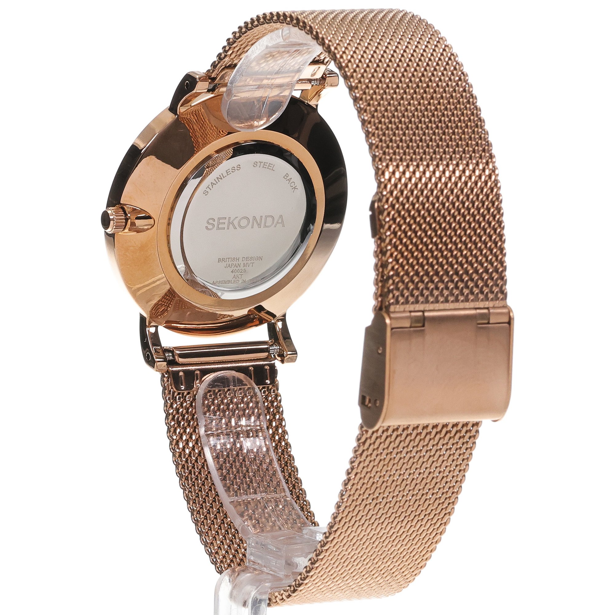 Sekonda SEK40029 zegarek różowe złoto fashion-modowy Editions bransoleta - miniatura 4