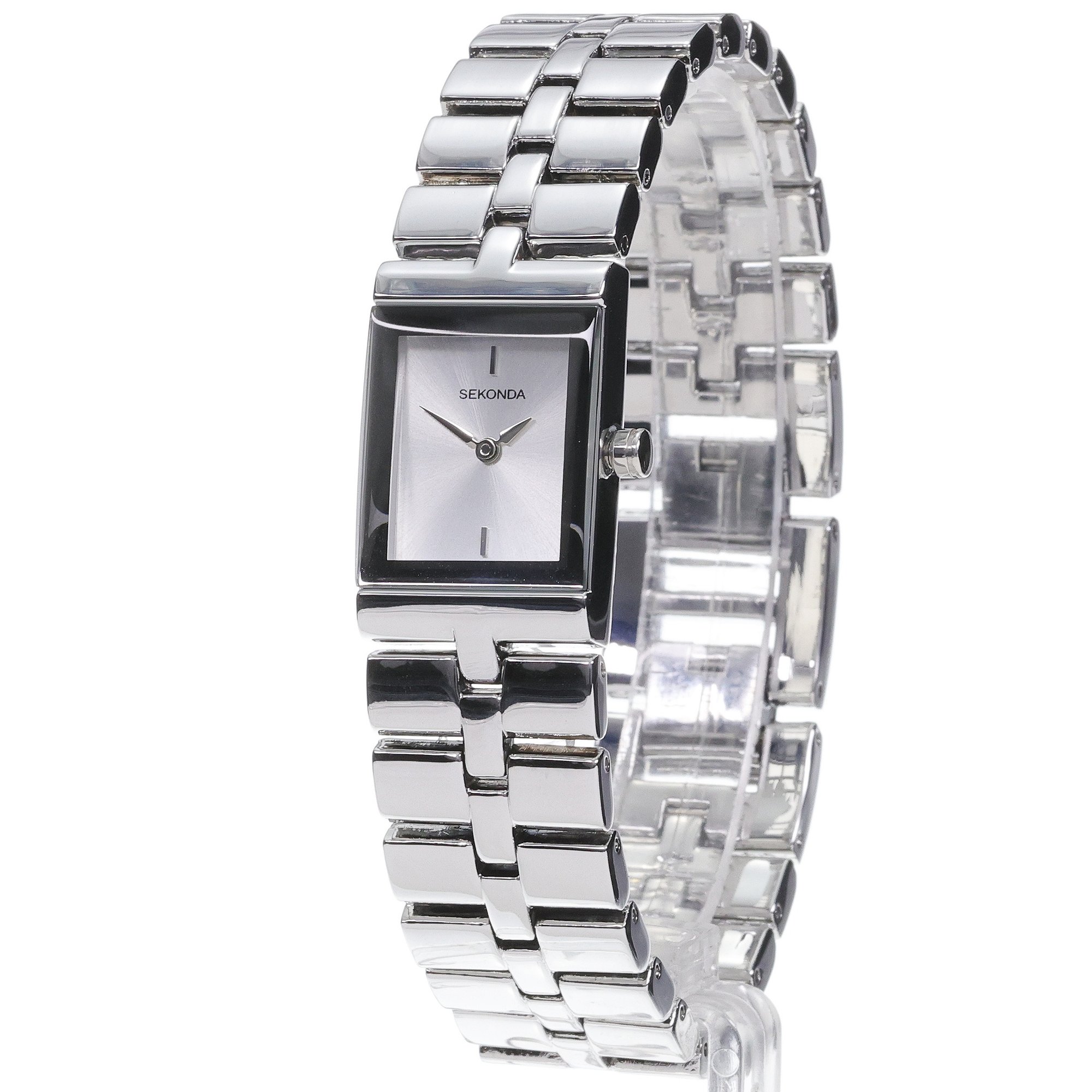 Sekonda SEK40317 zegarek srebrny fashion-modowy Dress bransoleta - miniatura 2