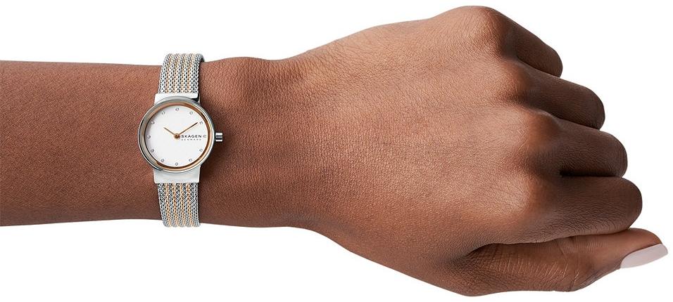 Skagen SKW2699 zegarek damski klasyczny Freja bransoleta - miniatura 8