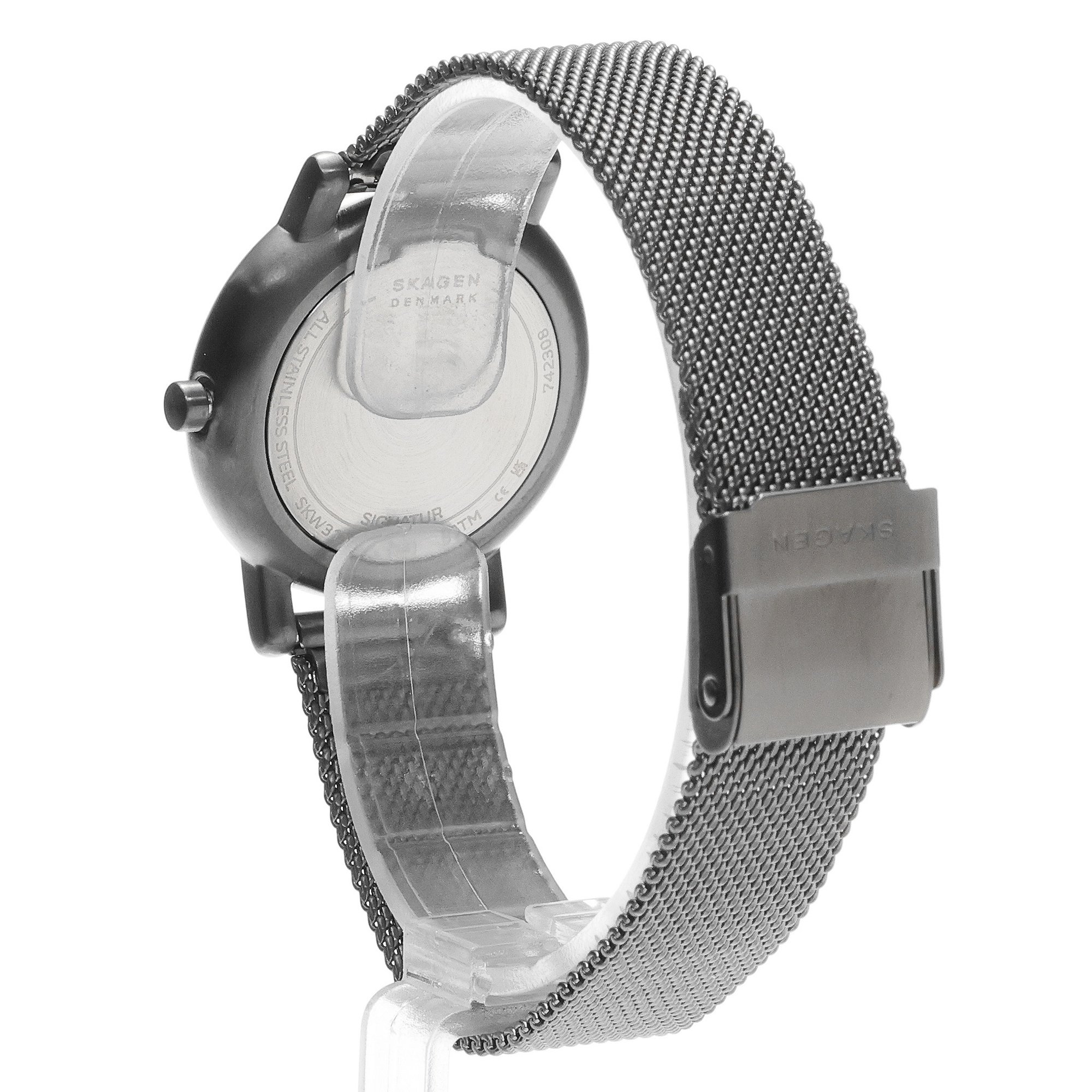 Skagen SKW3118 Signatur Lille Signatur klasyczny zegarek szary - miniatura 3