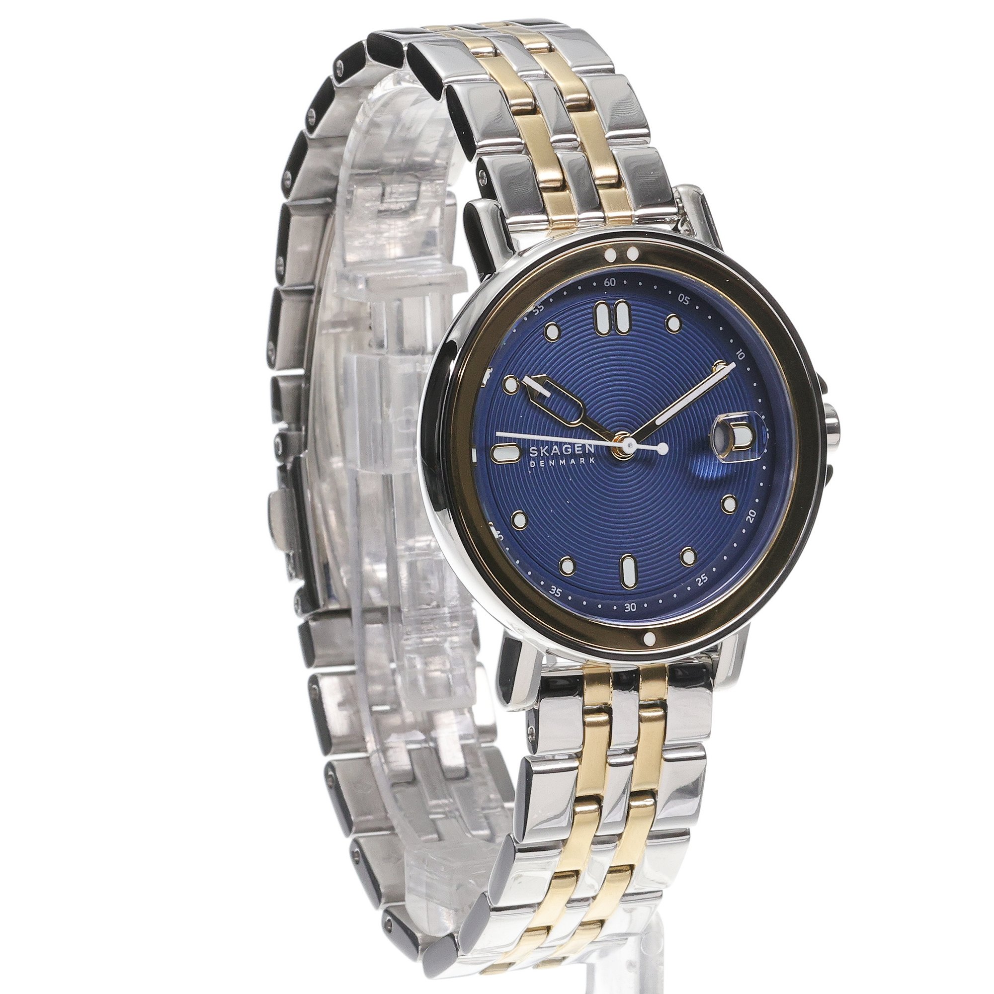 Skagen SKW3137 zegarek srebrny klasyczny Signatur bransoleta - miniatura 3