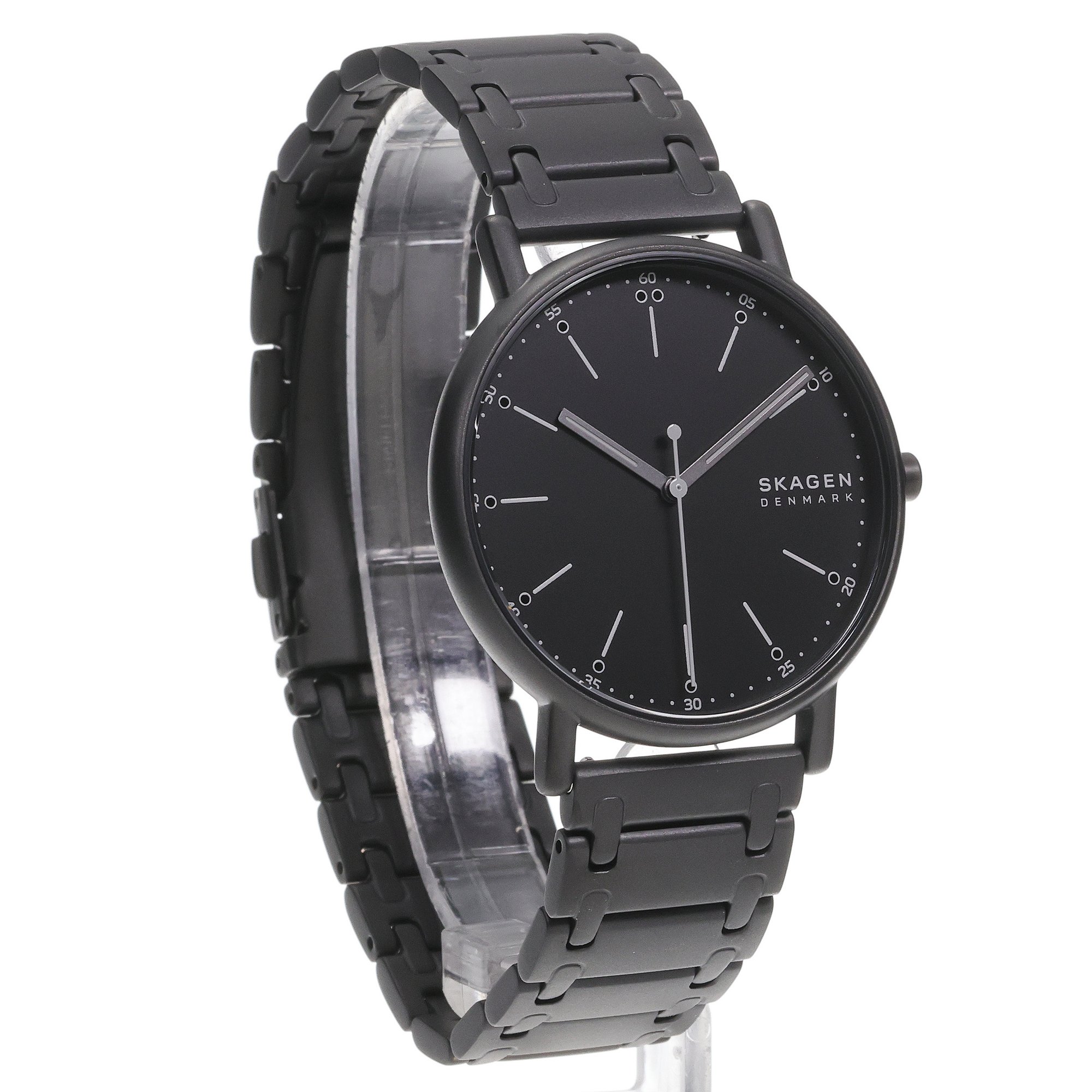 Skagen SKW6914 zegarek czarny klasyczny Signatur bransoleta - miniatura 3