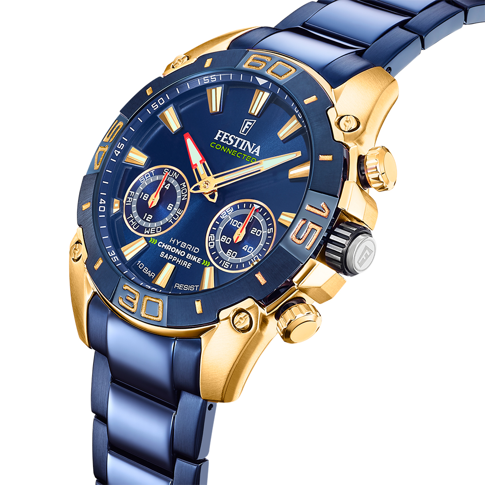 smartwatch F20547-1 męski z chronograf Connected - miniatura 3
