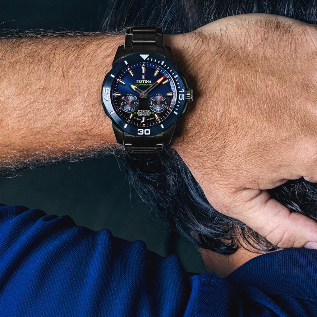 smartwatch Festina F20647-1 kwarcowy męski Connected - miniatura 6