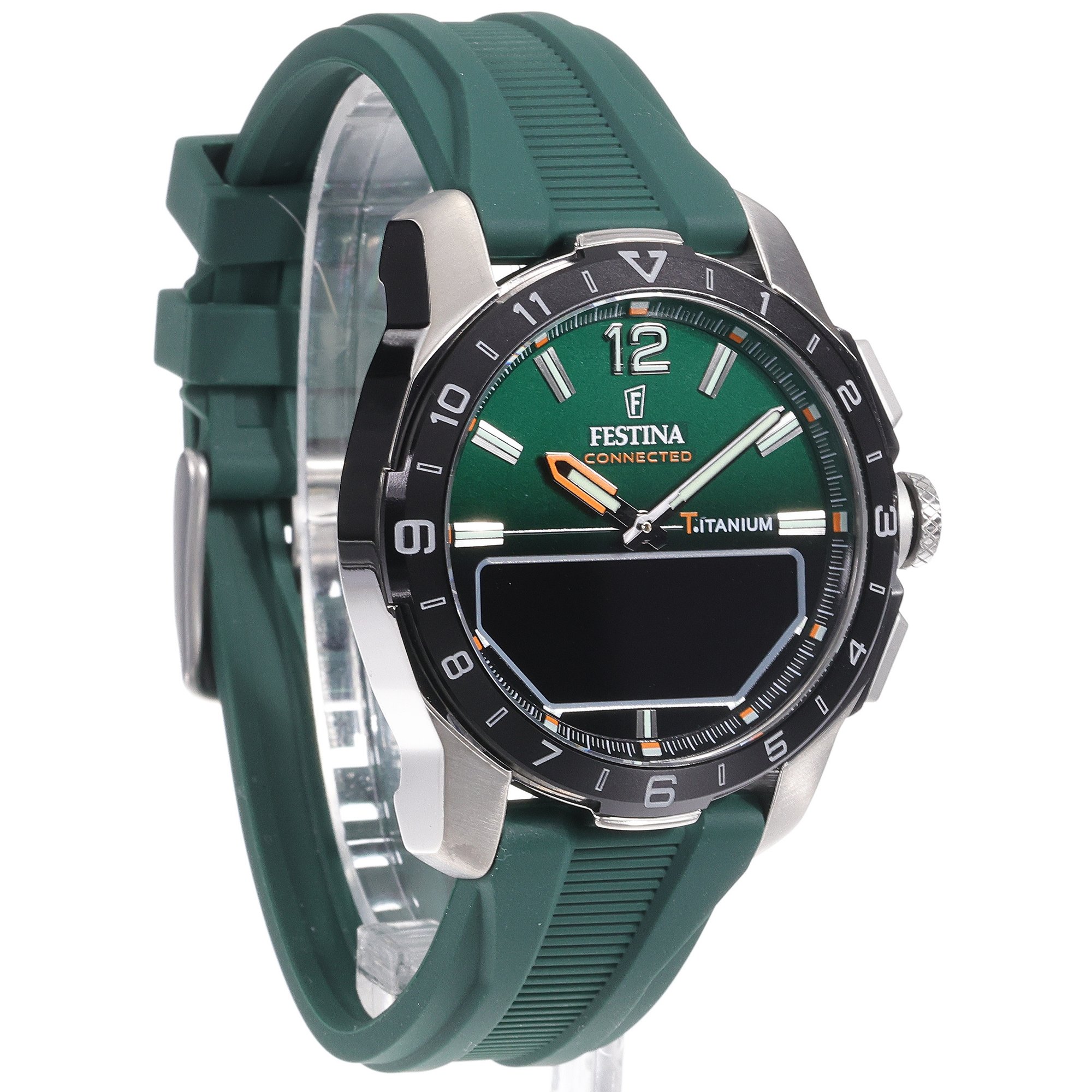 smartwatch Festina F23000-2 kwarcowy męski Connected Connected Titanium - miniatura 3