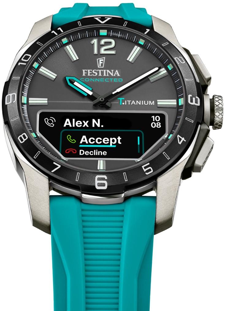 smartwatch Festina F23000-5 szary Connected - miniatura 7