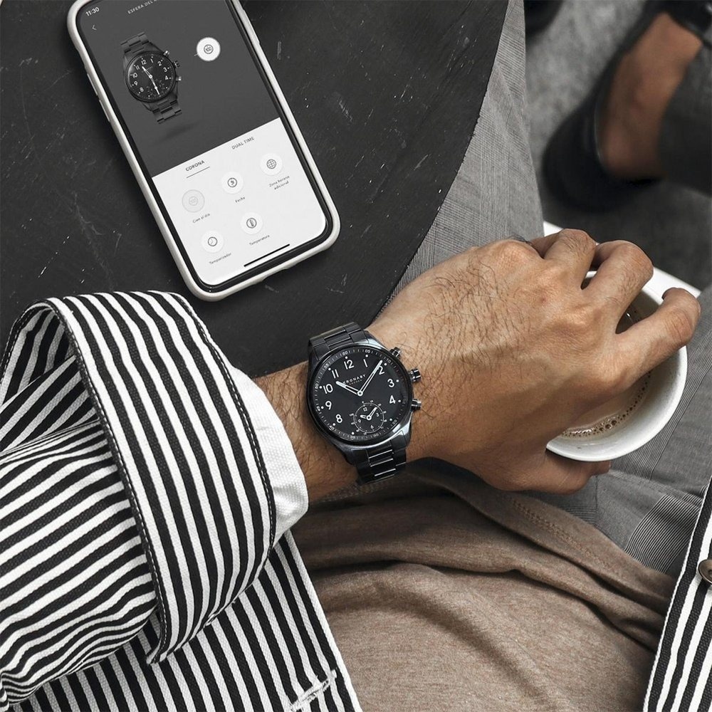 smartwatch Kronaby S3115-1 kwarcowy męski Apex APEX - miniatura 6
