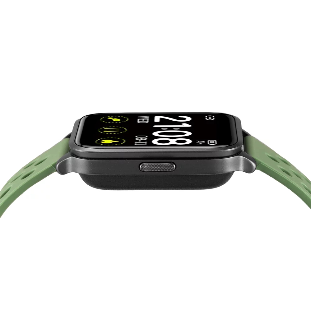 SMARUB042 zegarek czarny sportowy Smartwatch pasek - miniatura 4