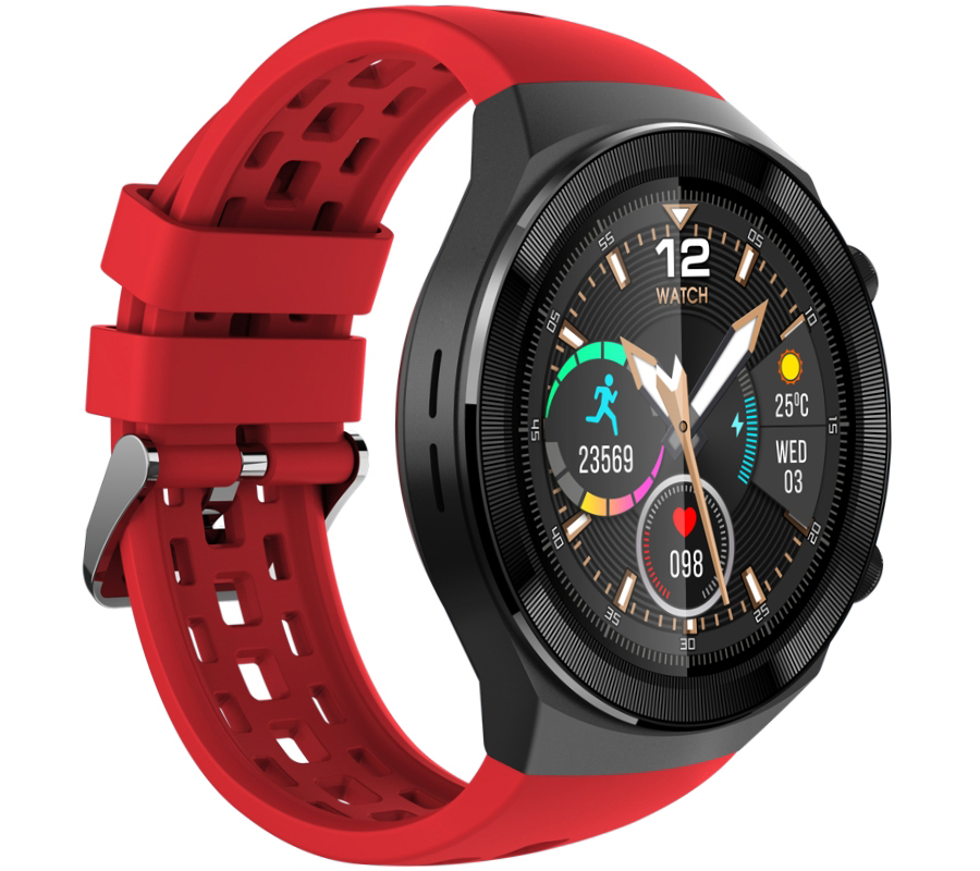 SMARUB064 Smartwatch zegarek męski sportowy z tworzywa sztucznego - miniatura 7