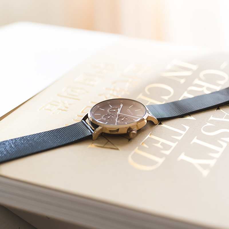 zegarek Obaku Denmark V249GMVLML różowe złoto Slim - miniatura 11
