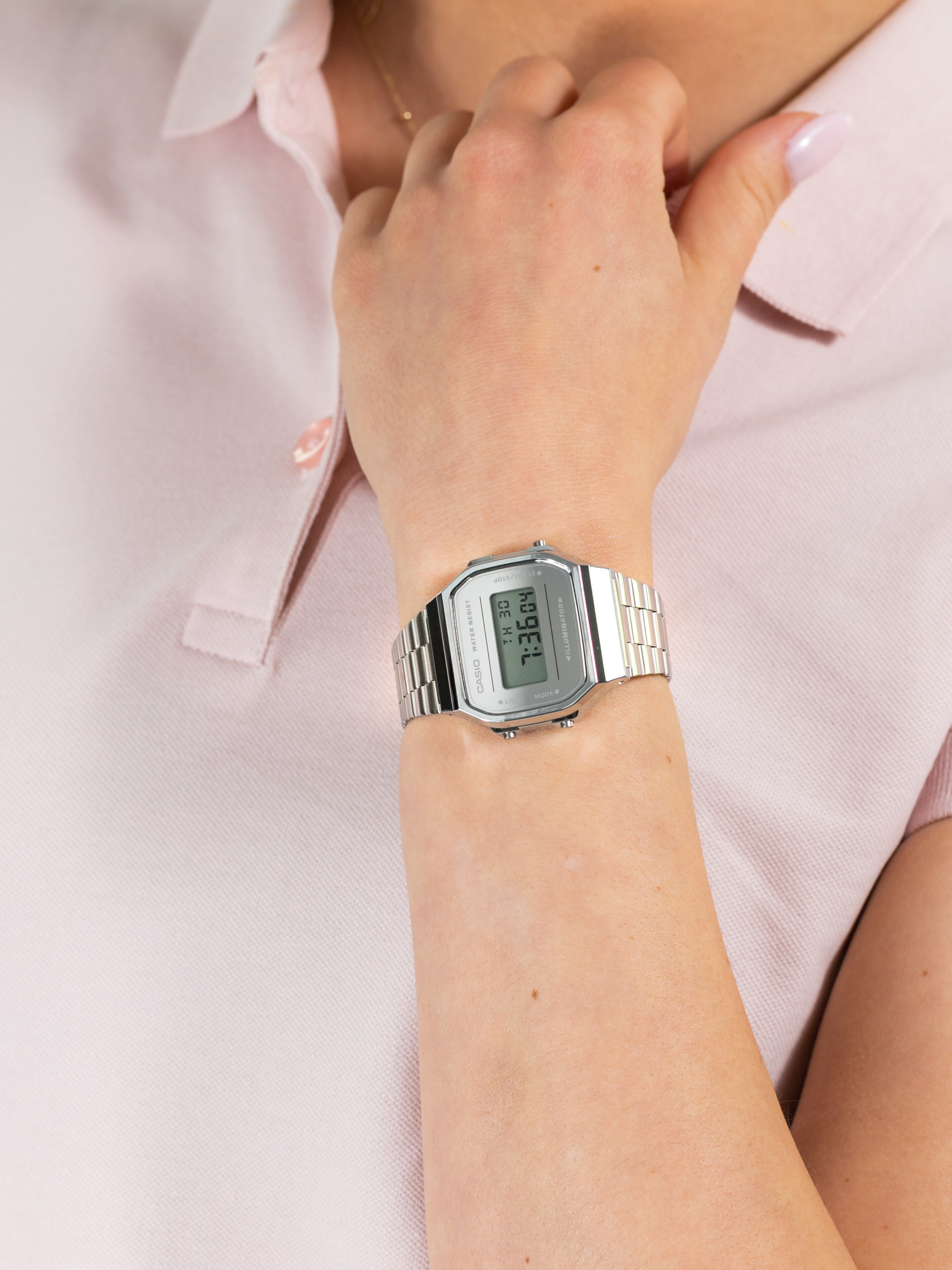 MIRROR FACE Casio Casio Vintage A168WEM-7EF - hover