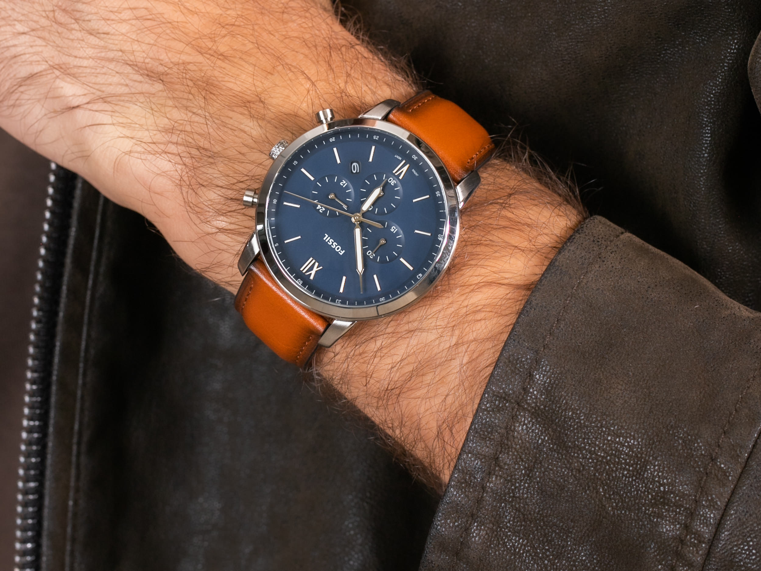 Fossil FS5708SET NEUTRA CHRONO zegarek fashion/modowy Neutra - miniatura 2