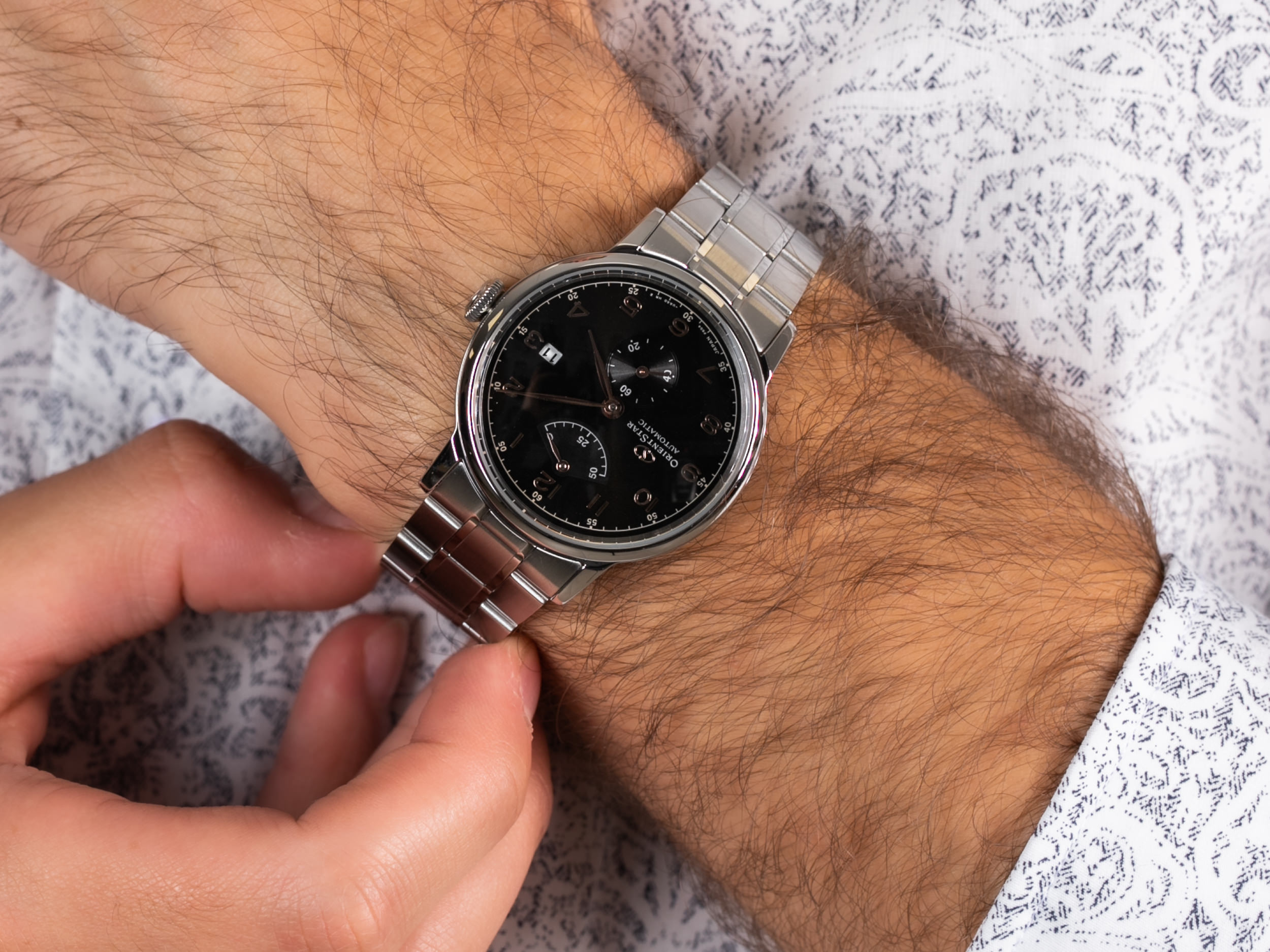 Orient Star RE-AW0001B00B zegarek klasyczny Classic - miniatura 2