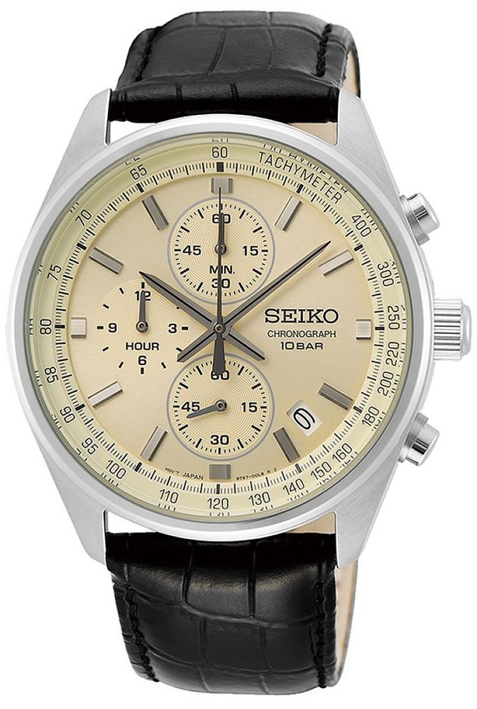 Chronograph Quartz 100m Seiko SSB383P1 