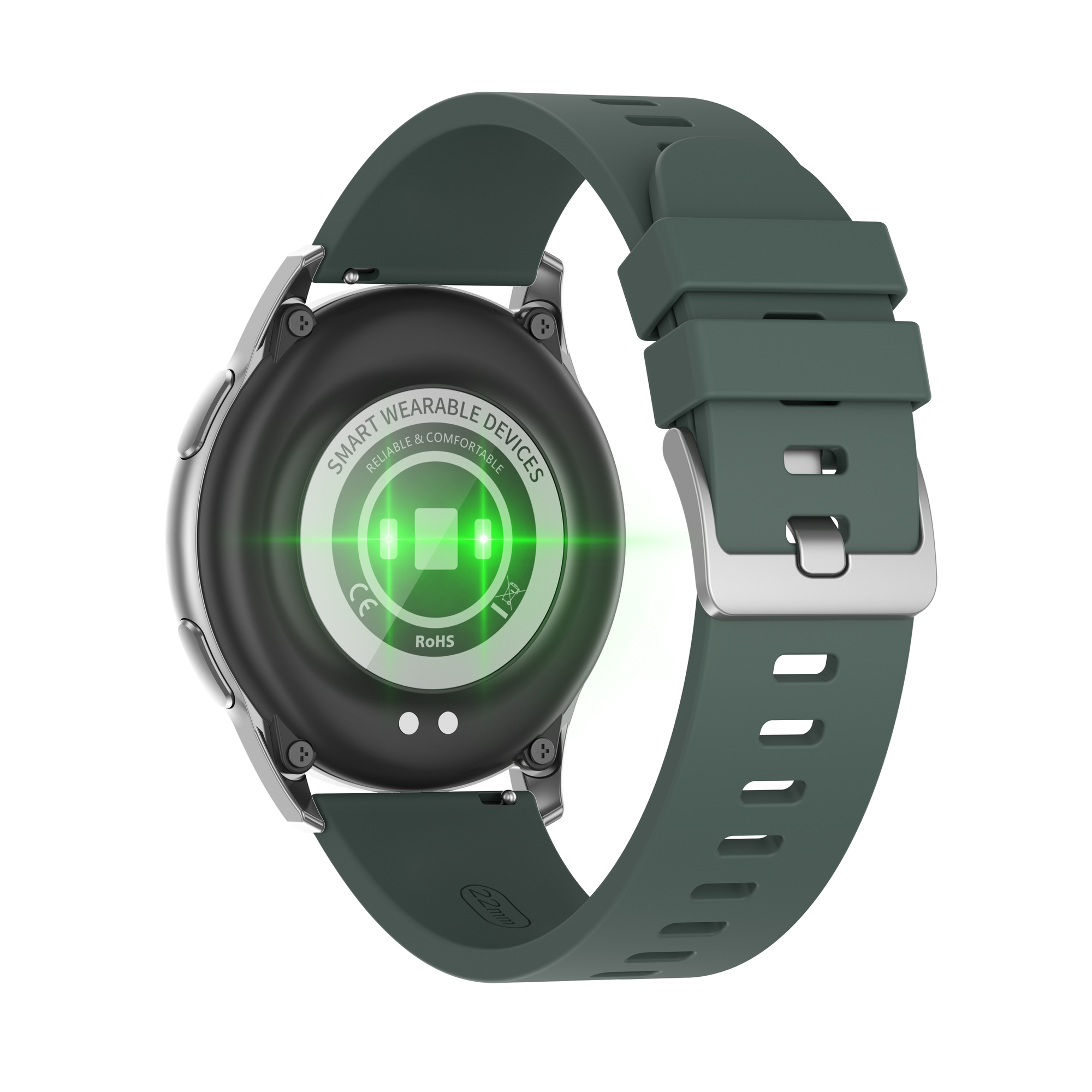 Strand S740USCBVE zegarek srebrny sportowy Smartwatch pasek - miniatura 8